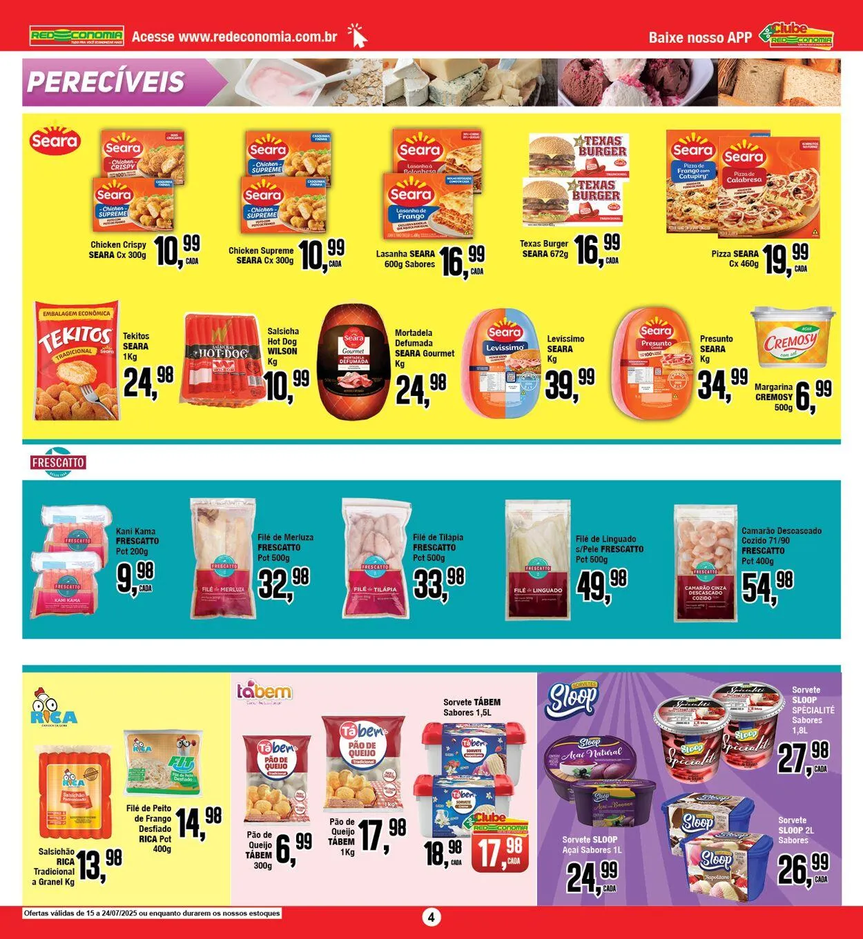 Encarte de Redeconomia 23 de julho até 6 de agosto 2025 - Pagina 4