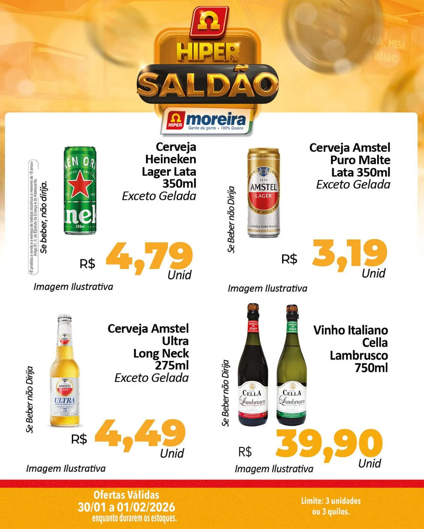 Encarte de Catálogo Hiper Moreira 30 de janeiro até 1 de fevereiro 2026 - Pagina 3