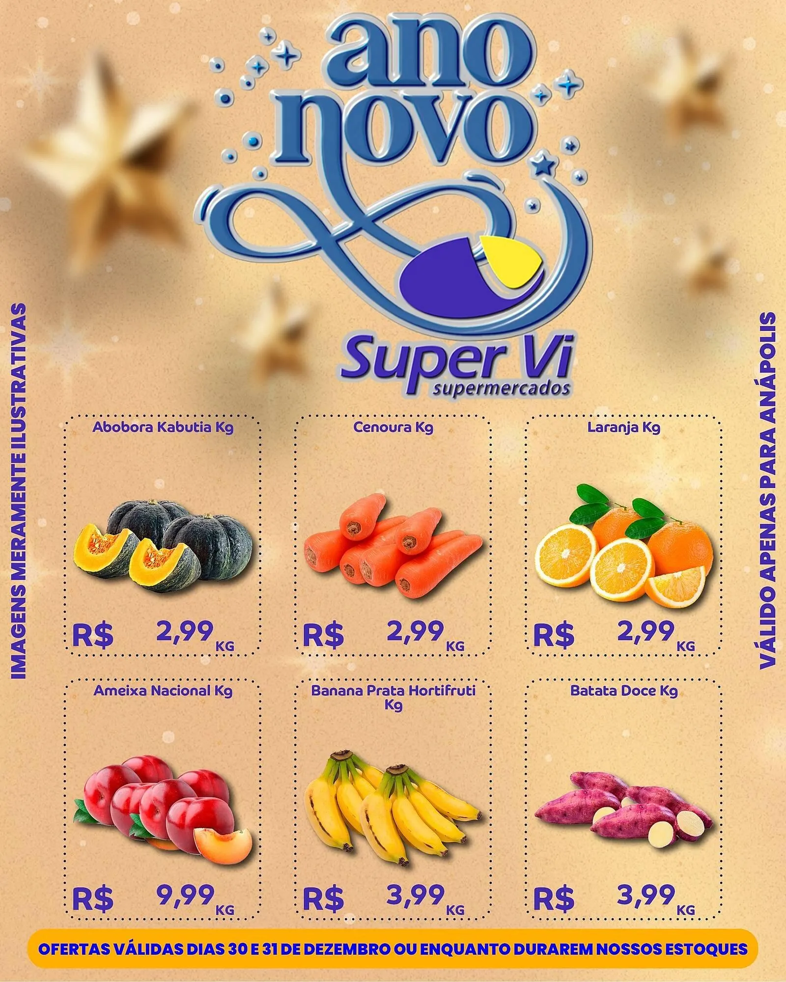 Encarte de Catálogo Super Vi Supermercados 30 de dezembro até 31 de dezembro 2025 - Pagina 1