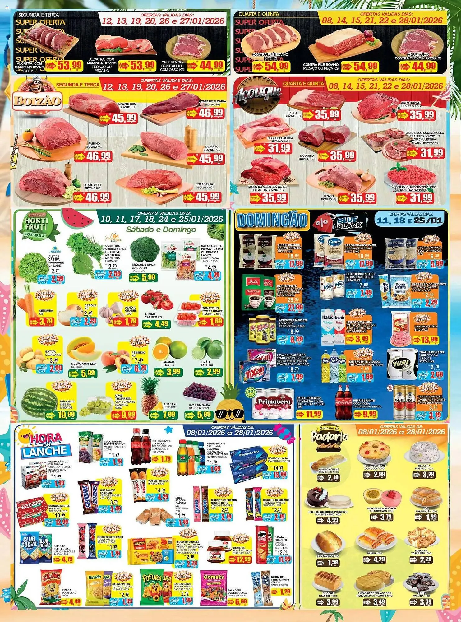Encarte de Folheto Supermercado Estrela Azul 8 de janeiro até 28 de janeiro 2026 - Pagina 3