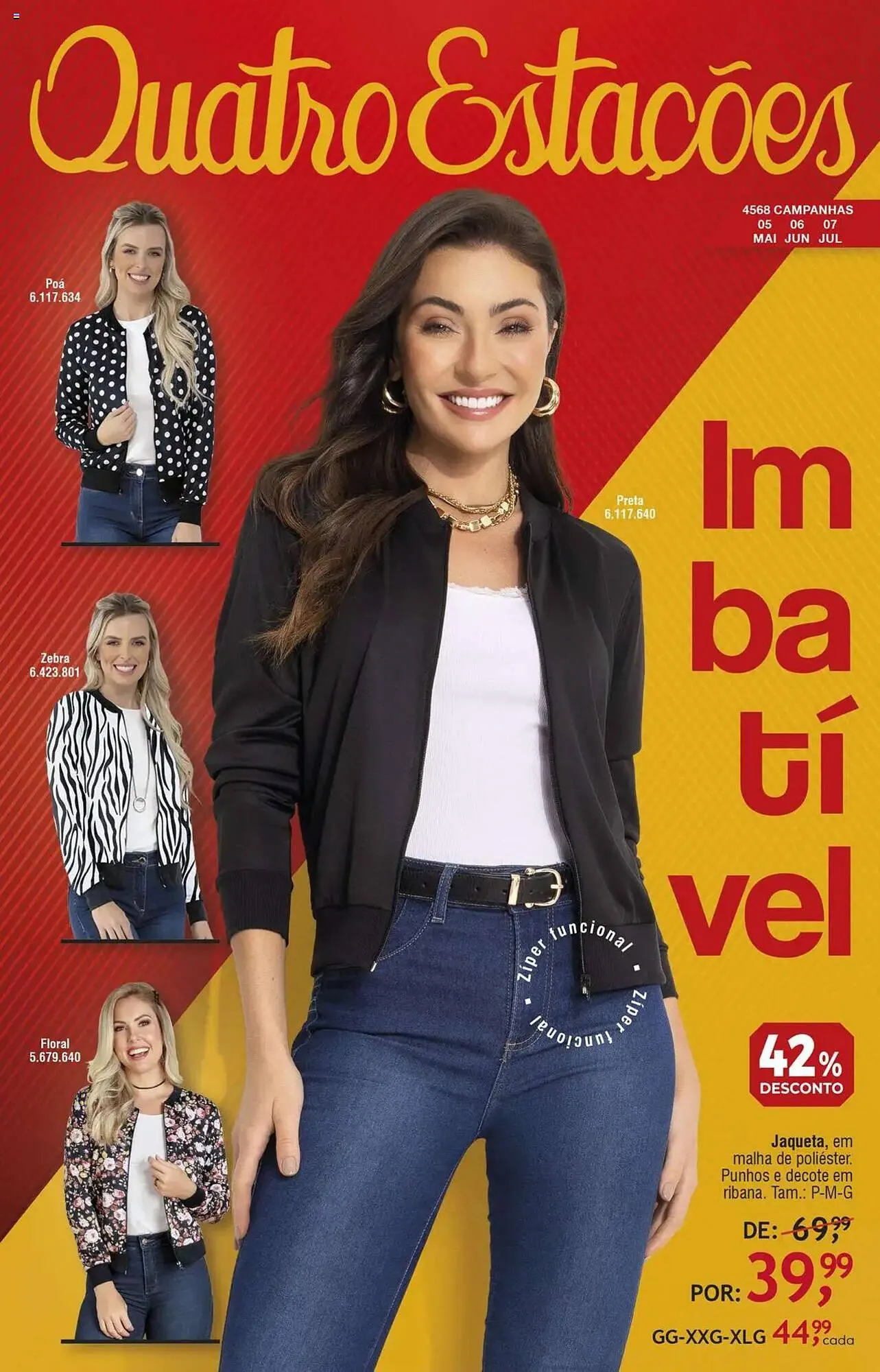 Encarte de Catálogo Quatro Estações 14 de abril até 31 de julho 2025 - Pagina 1
