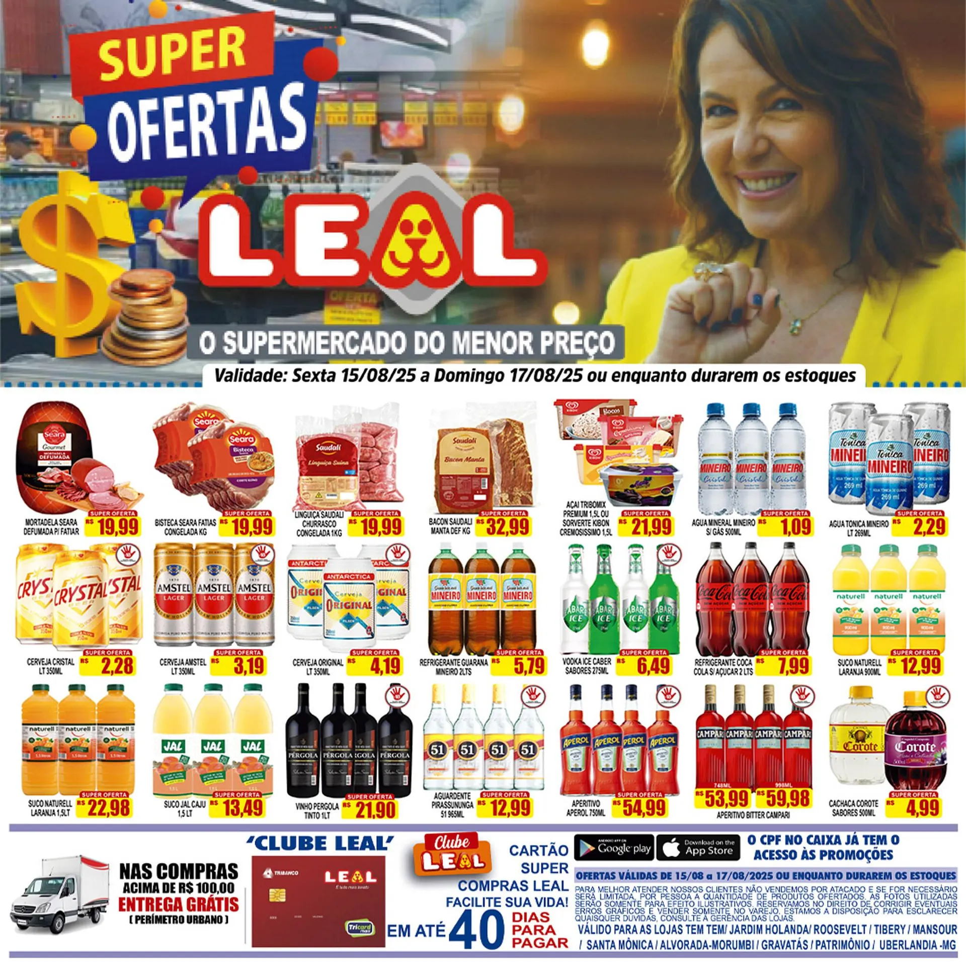 Encarte de Catálogo Supermercado leal 15 de agosto até 17 de agosto 2025 - Pagina 3
