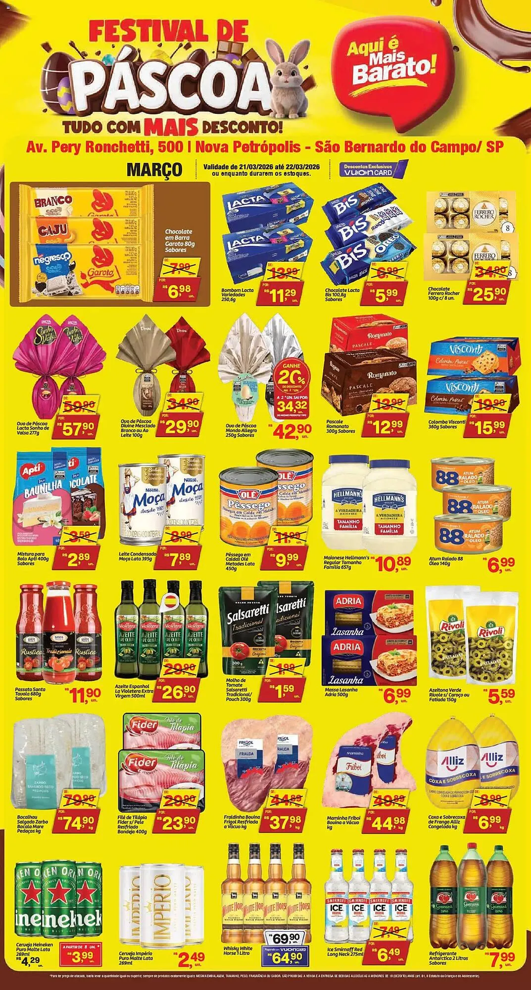 Encarte de Tabloide Fort Atacadista 21 de março até 22 de março 2026 - Pagina 1