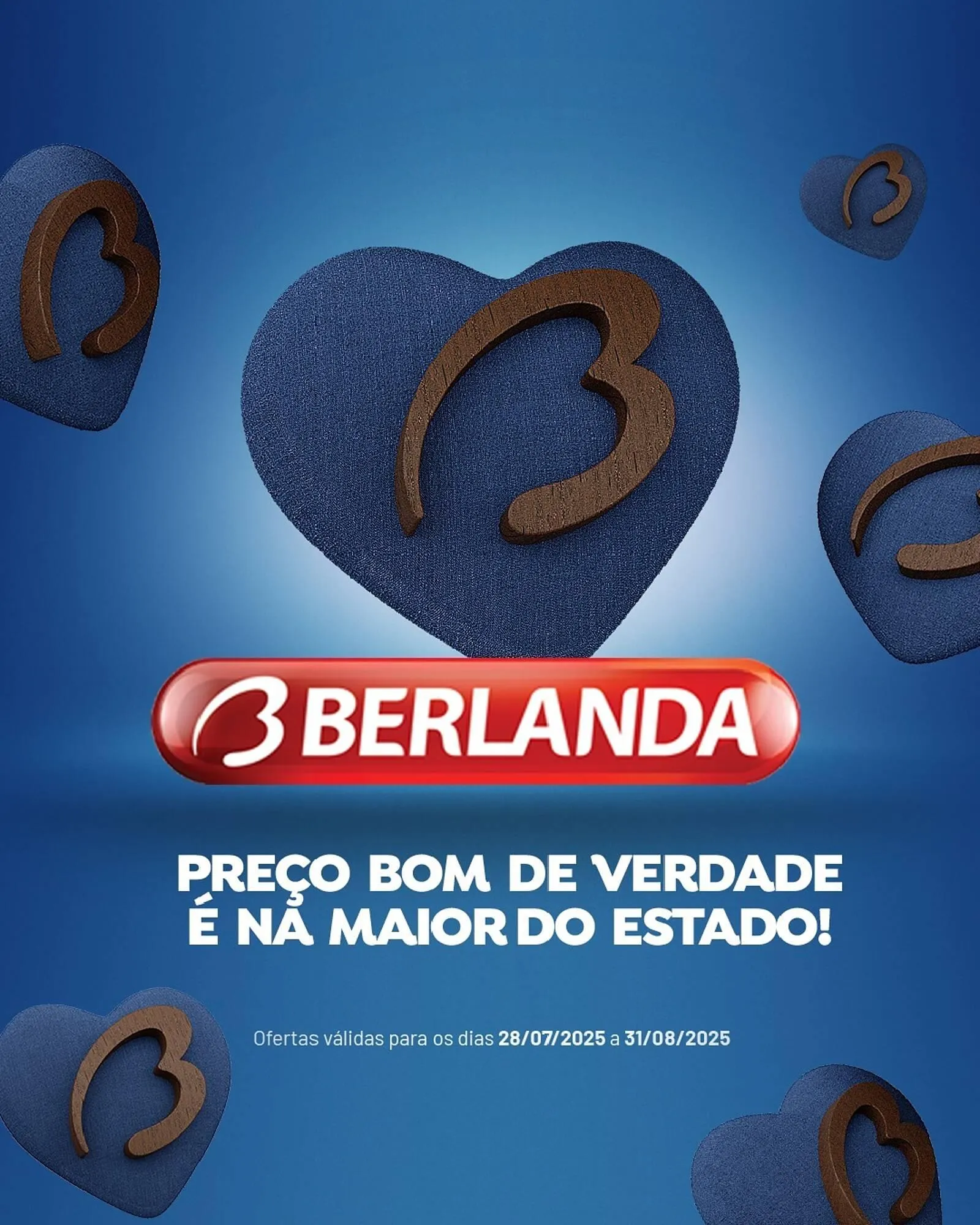 Encarte de Catálogo Berlanda 12 de agosto até 31 de agosto 2025 - Pagina 1