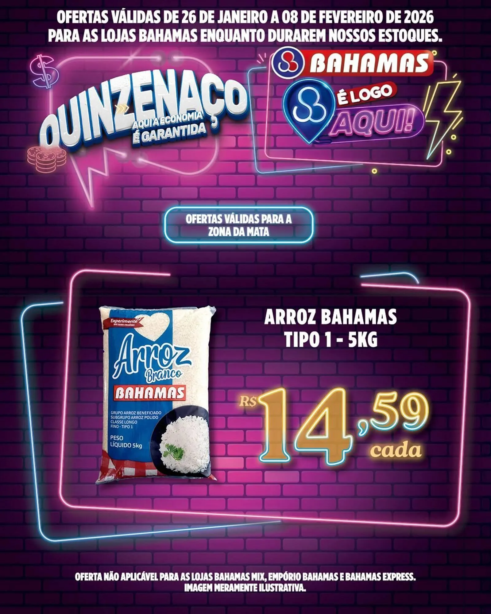 Encarte de Catálogo Bahamas Supermercados 26 de janeiro até 8 de fevereiro 2026 - Pagina 6