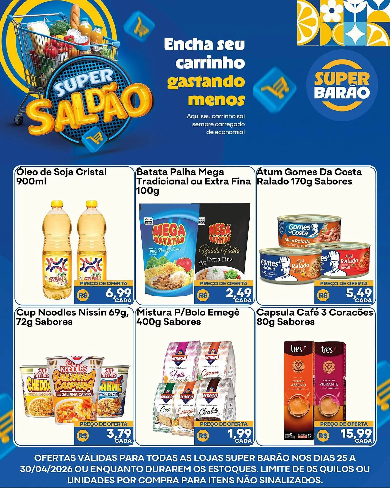 Encarte de Catálogo Super Barão 25 de abril até 30 de abril 2026 - Pagina 1