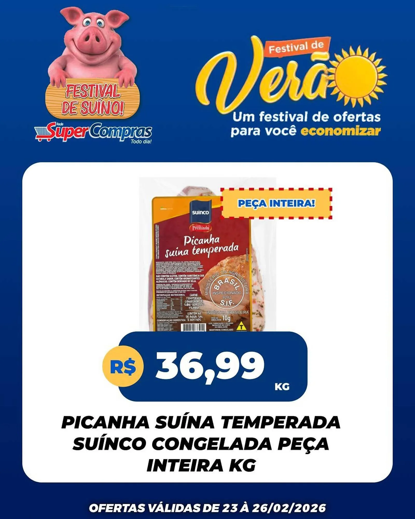 Encarte de Encarte Rede Super Compras 25 de fevereiro até 26 de fevereiro 2026 - Pagina 2