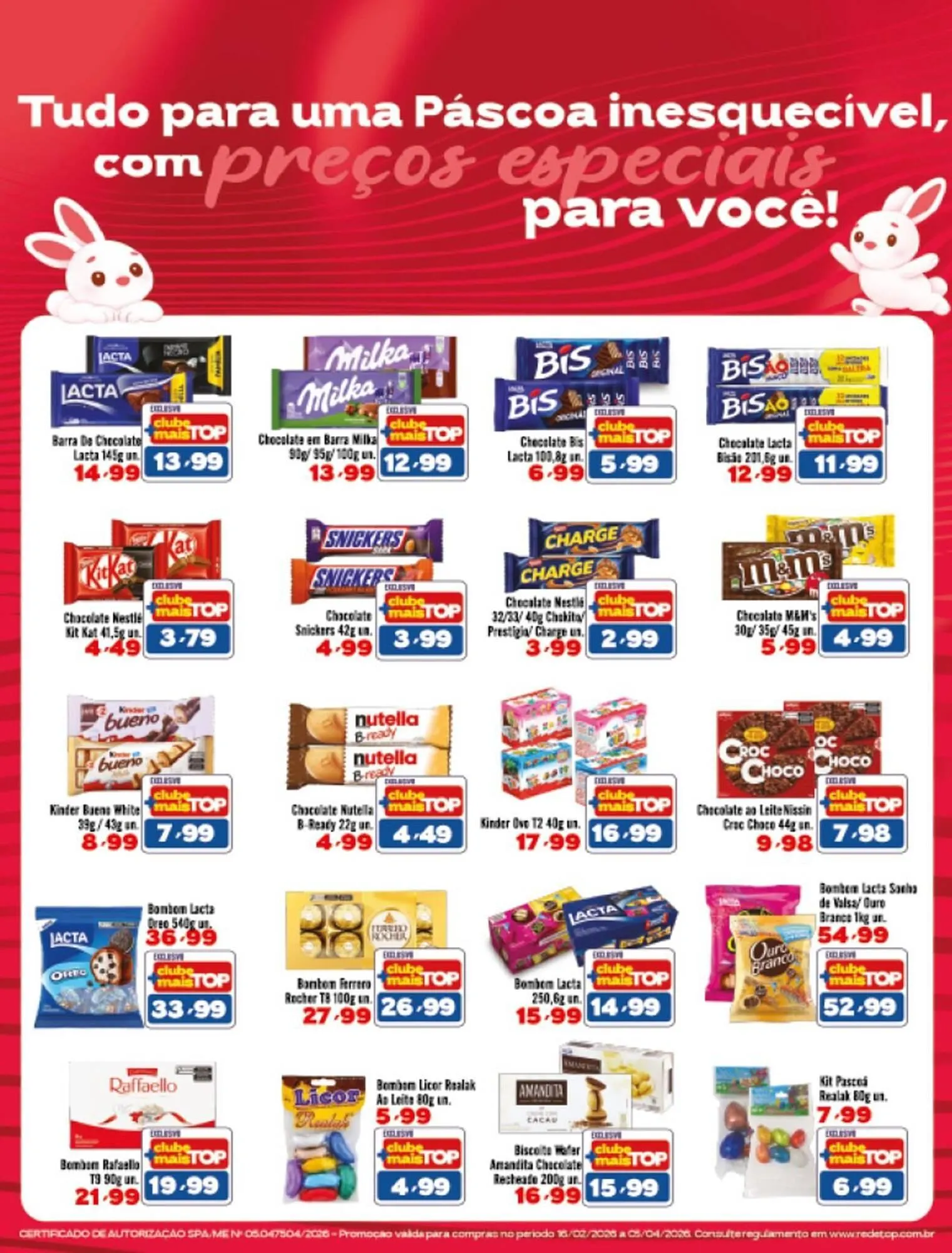 Encarte de Encarte Rede Top 16 de fevereiro até 19 de fevereiro 2026 - Pagina 2