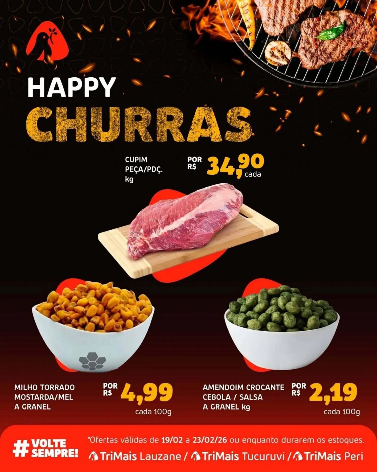 Encarte de Catálogo Trimais Supermercado 19 de fevereiro até 23 de fevereiro 2026 - Pagina 2