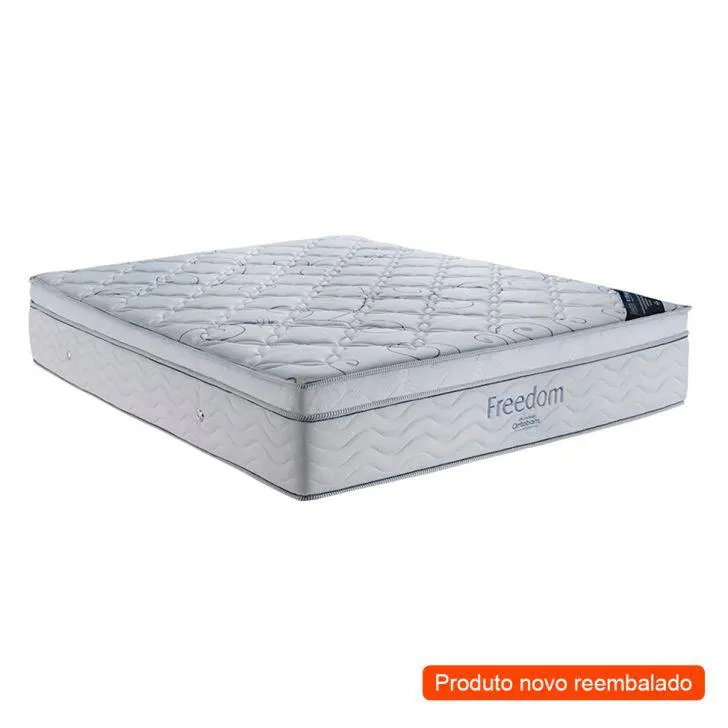 [OUTLET] Colchão Queen Molas Ensacada Freedom (32x158x198) Branco