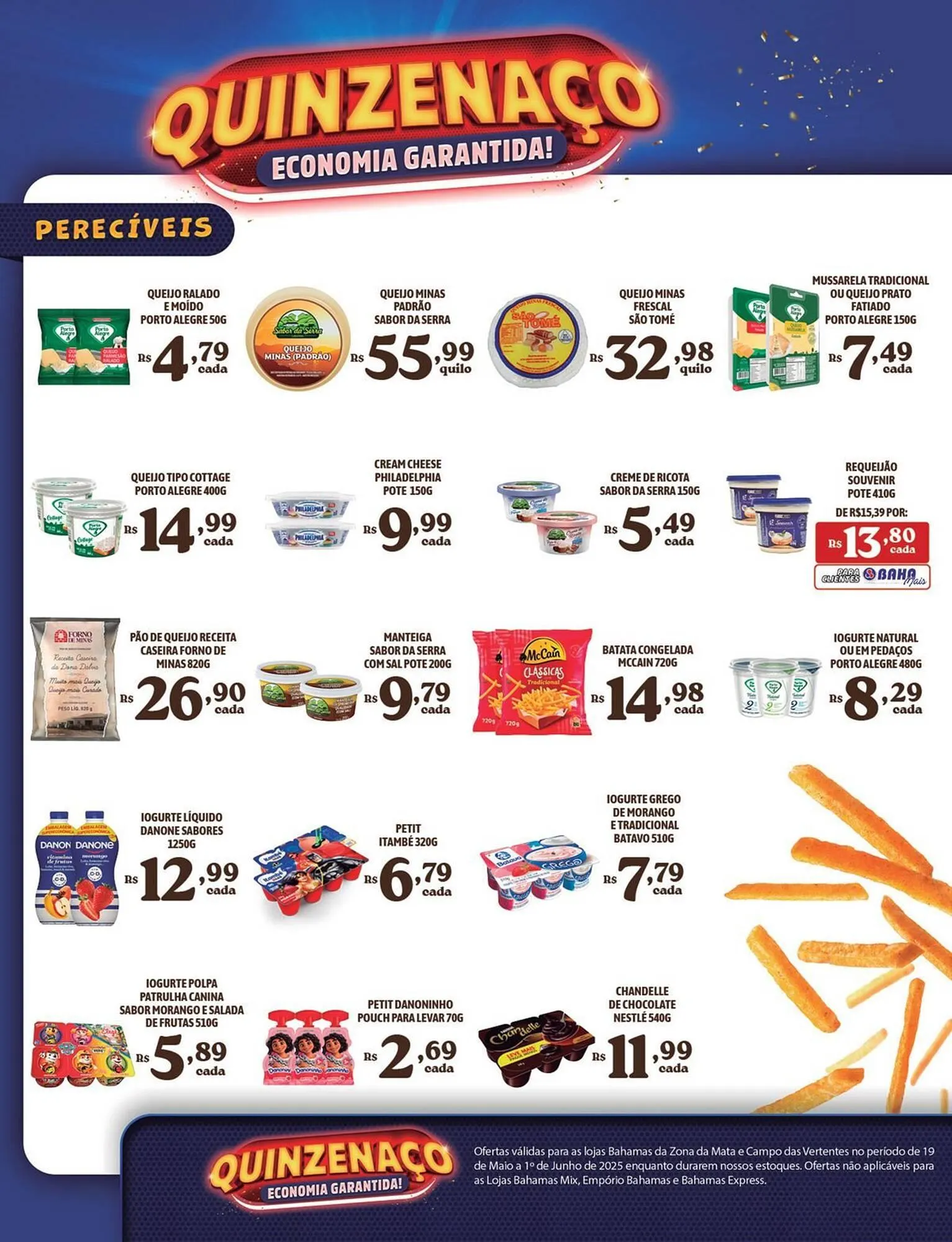 Encarte de Catálogo Bahamas Supermercados 19 de maio até 1 de junho 2025 - Pagina 12