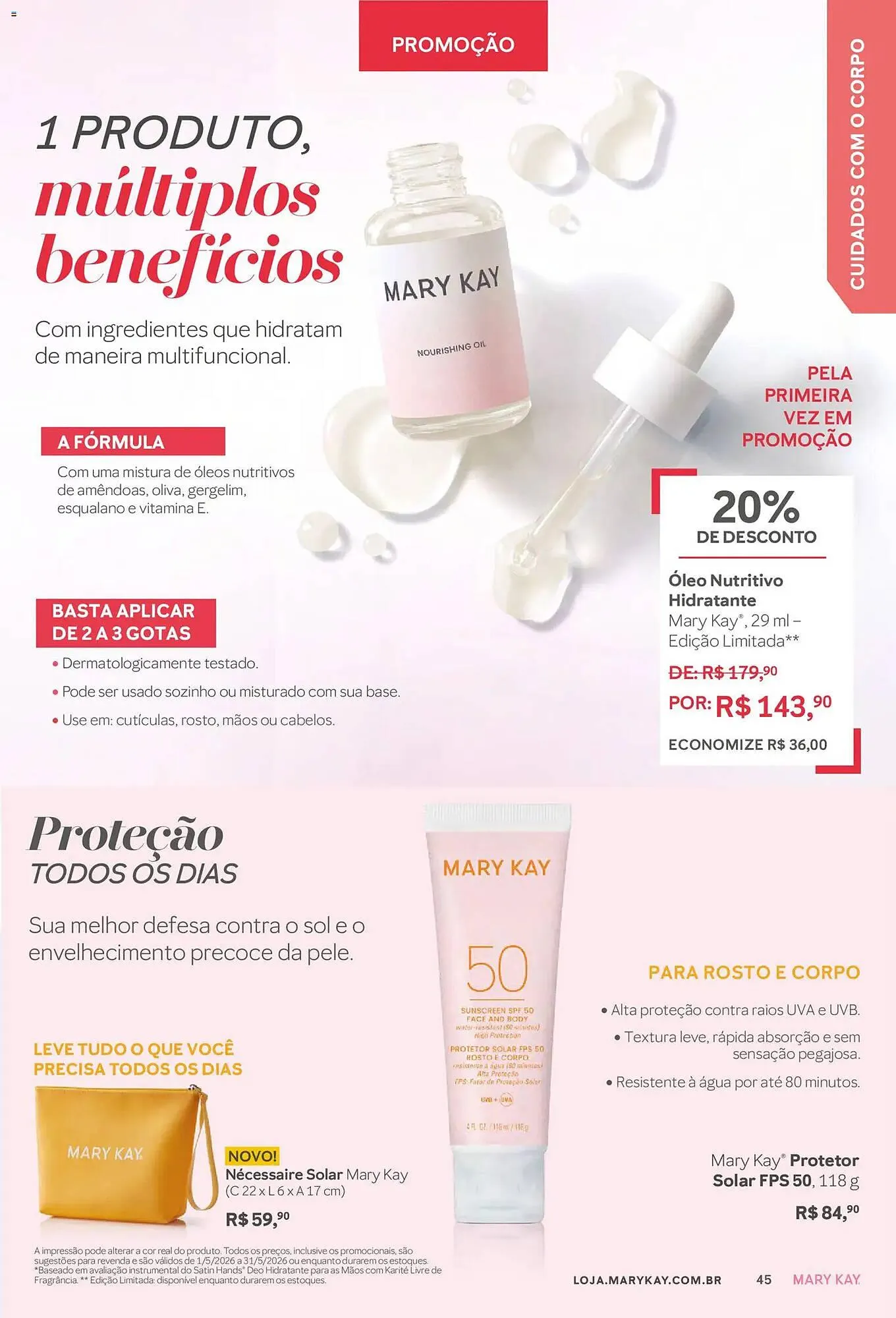 Encarte de Revista Mary Kay 1 de maio até 31 de maio 2026 - Pagina 45