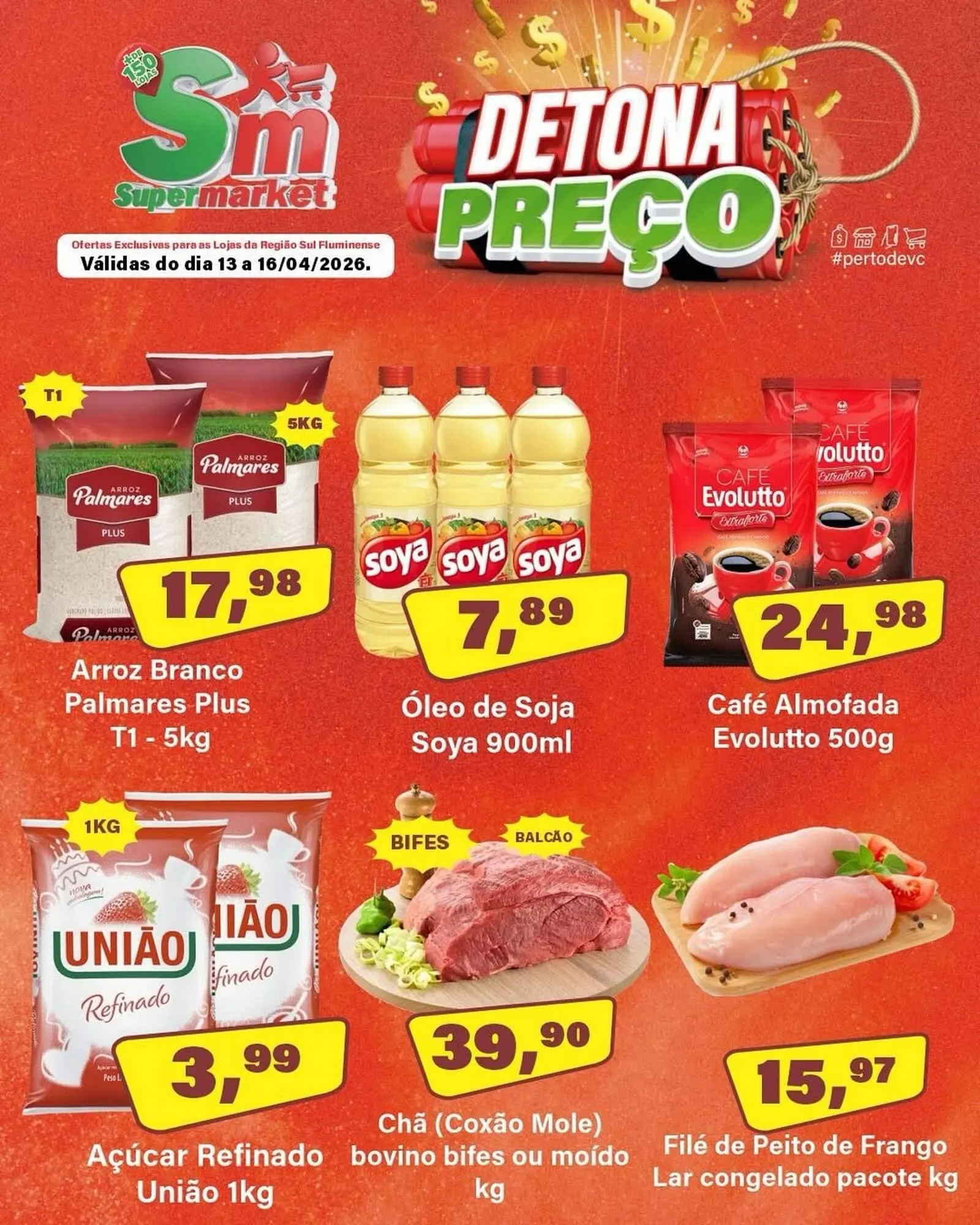 Encarte de Catálogo Floresta Supermercados 13 de abril até 16 de abril 2026 - Pagina 1