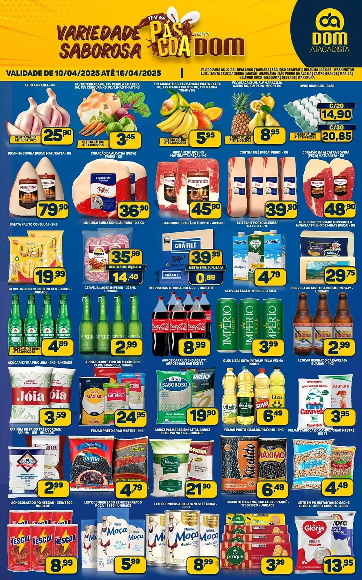 Encarte de Catálogo Dom Atacadista 11 de abril até 16 de abril 2025 - Pagina 1
