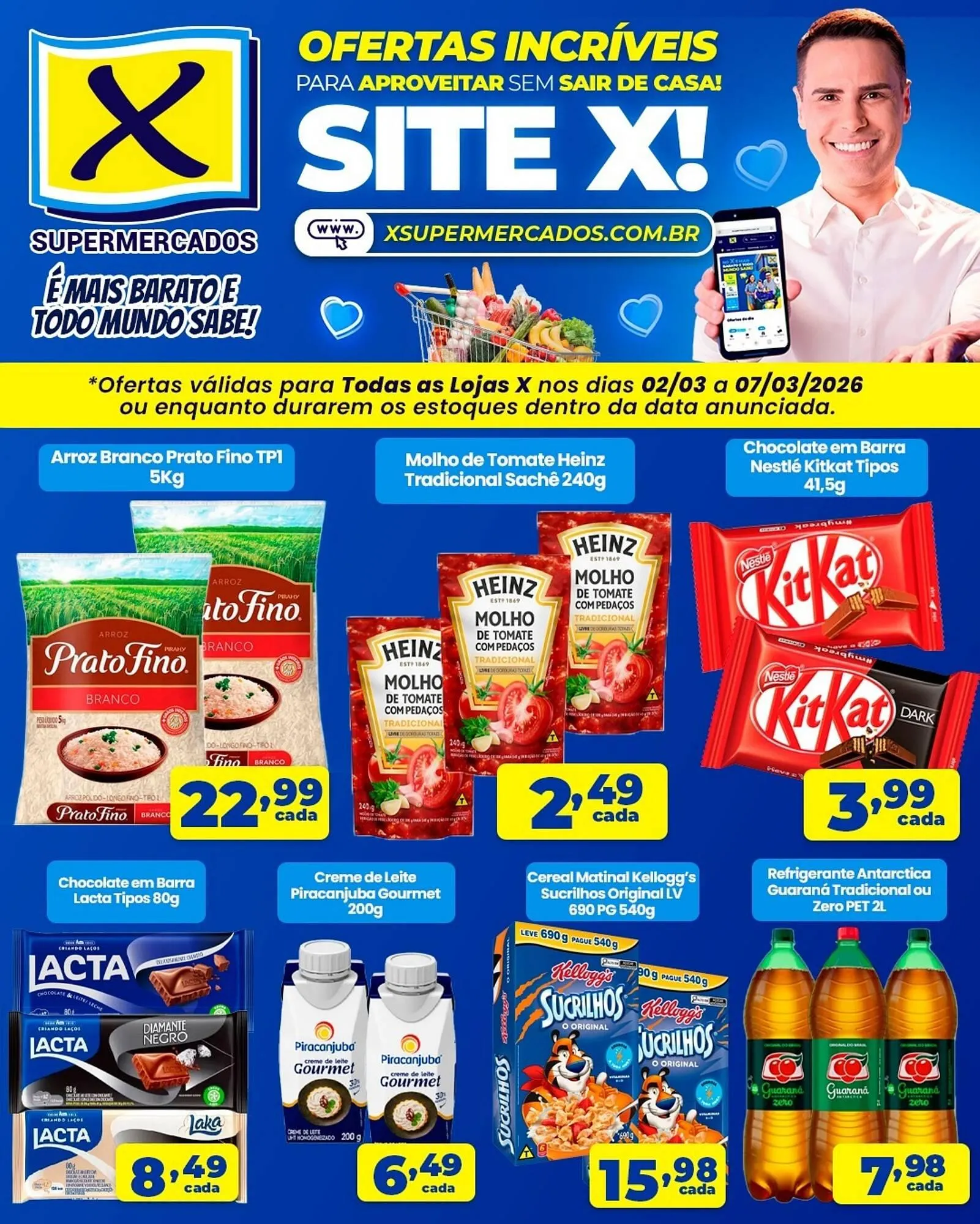 Encarte de Folheto X Supermercados 2 de março até 7 de março 2026 - Pagina 2