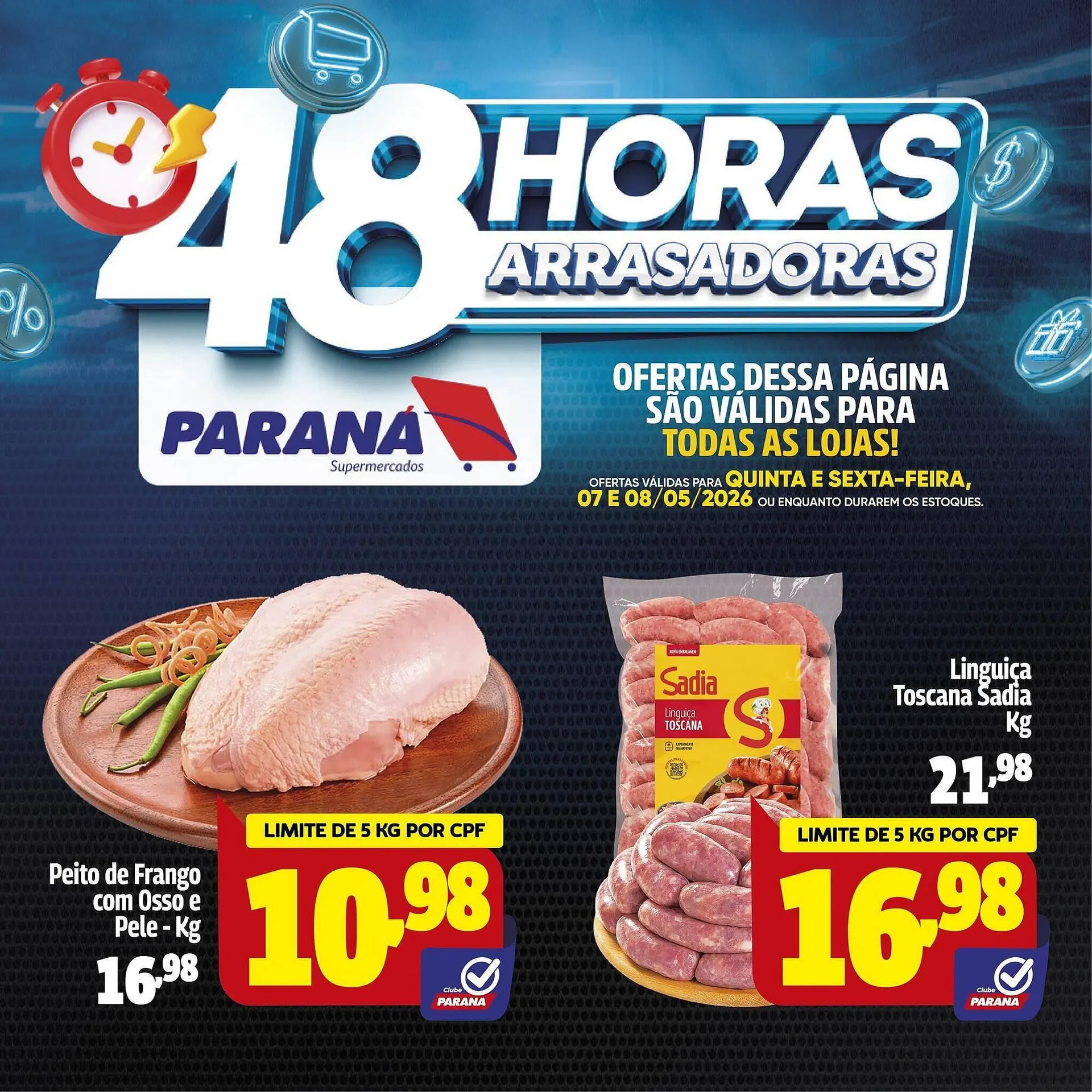 Encarte de Folheto Supermercado Paraná 7 de maio até 8 de maio 2026 - Pagina 2