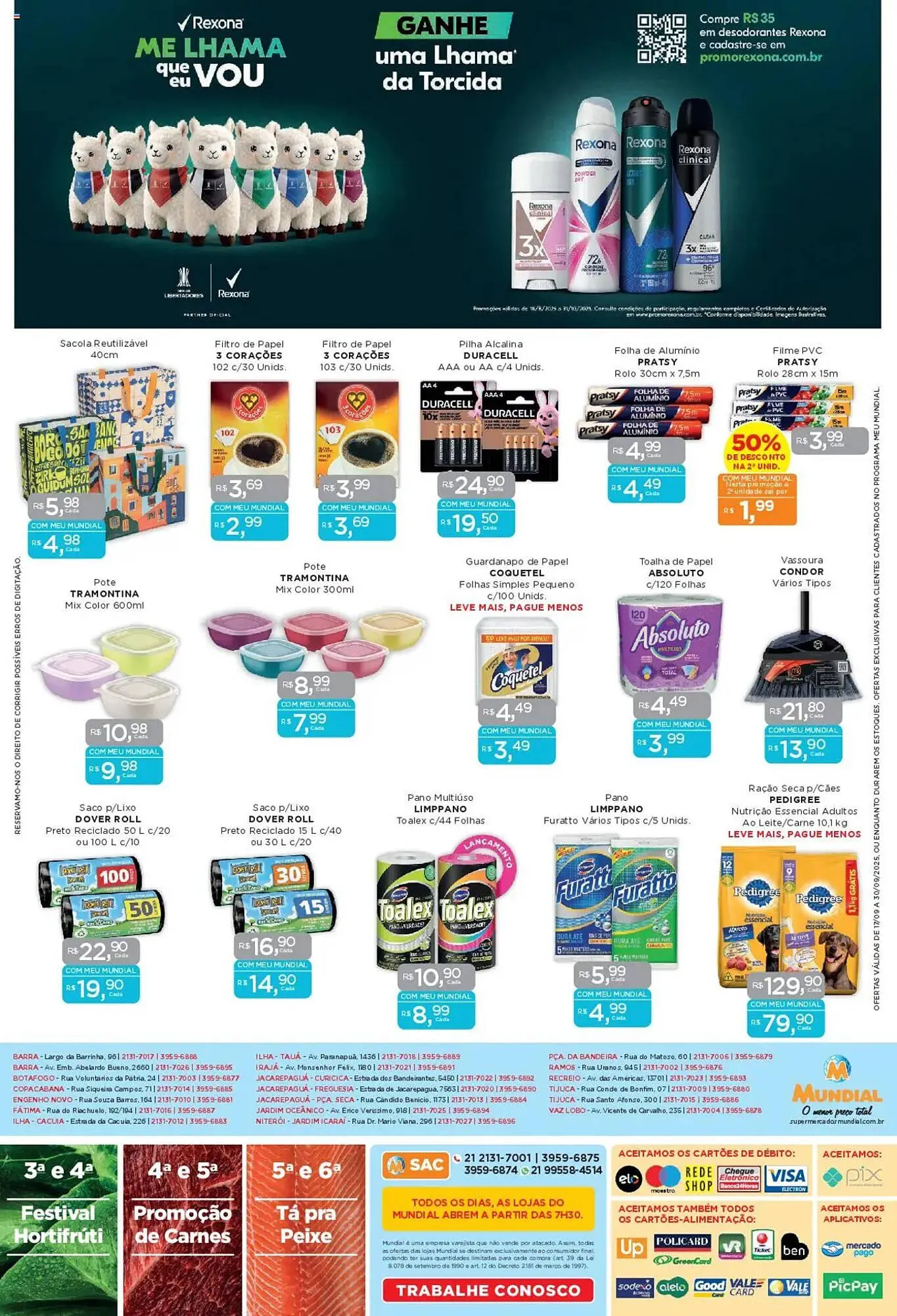 Encarte de Encarte Supermercados Mundial 17 de setembro até 30 de setembro 2025 - Pagina 12