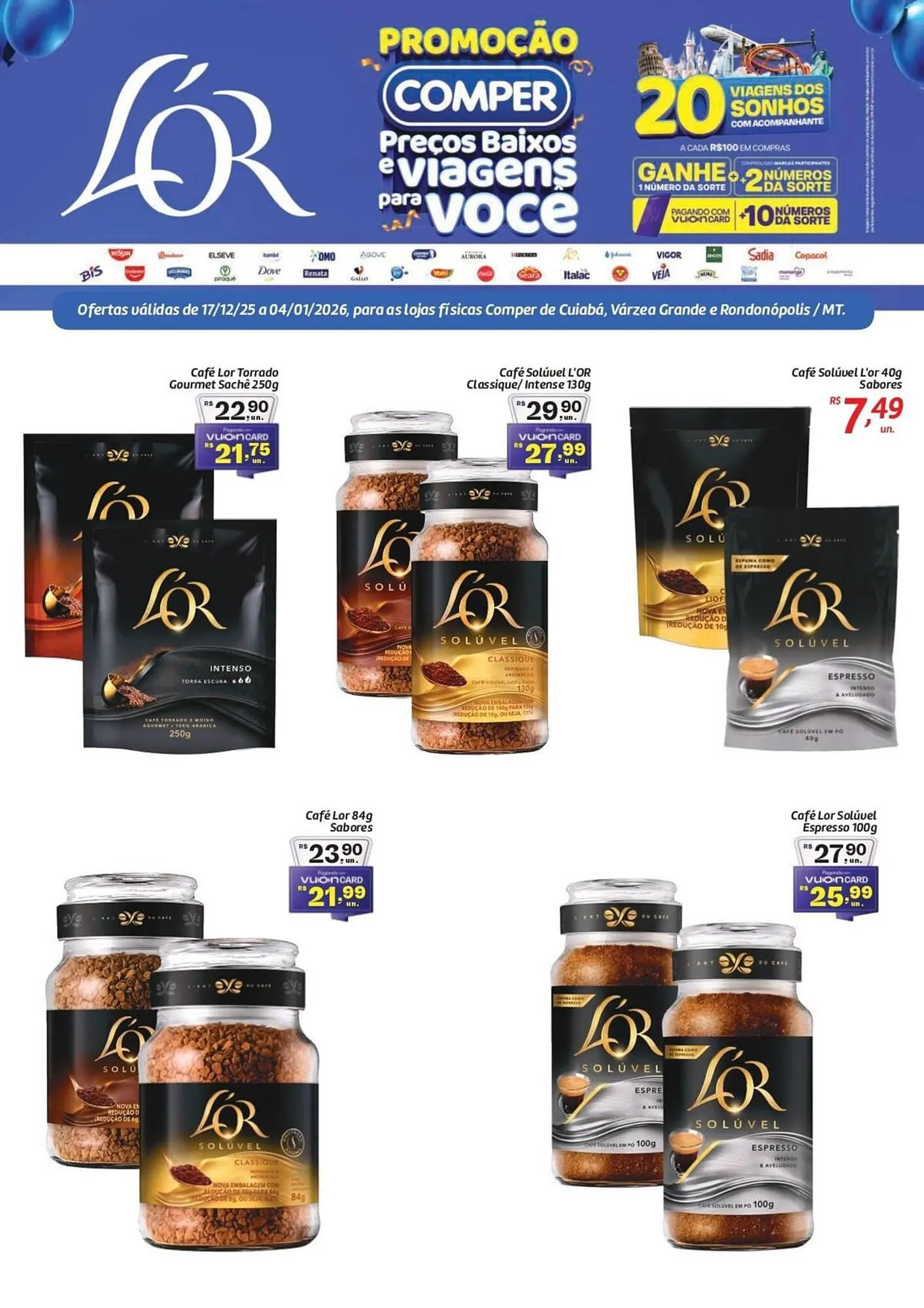 Encarte de Folheto Comper 17 de dezembro até 4 de janeiro 2026 - Pagina 1