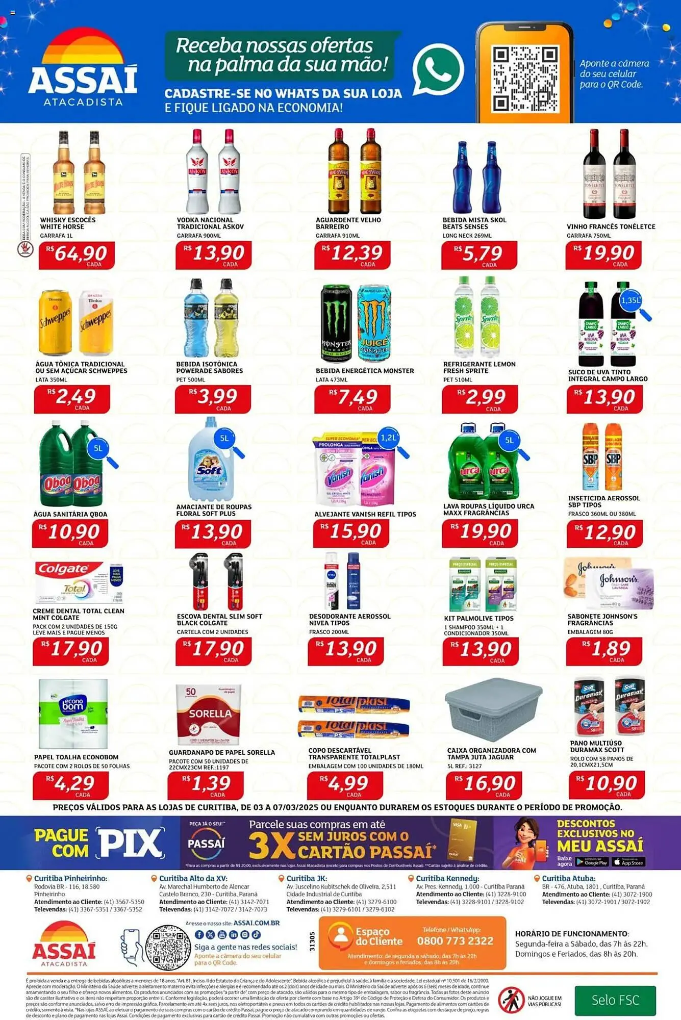 Encarte de Catálogo Assaí Atacadista 3 de março até 7 de março 2025 - Pagina 4