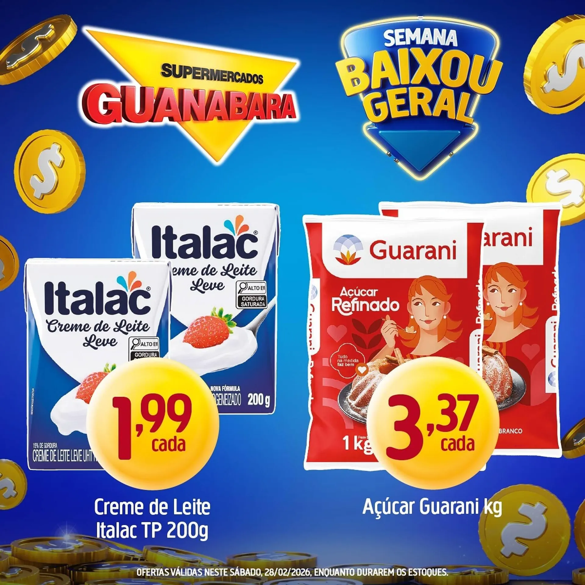 Encarte de Encarte Supermercados Guanabara 28 de fevereiro até 28 de fevereiro 2026 - Pagina 2