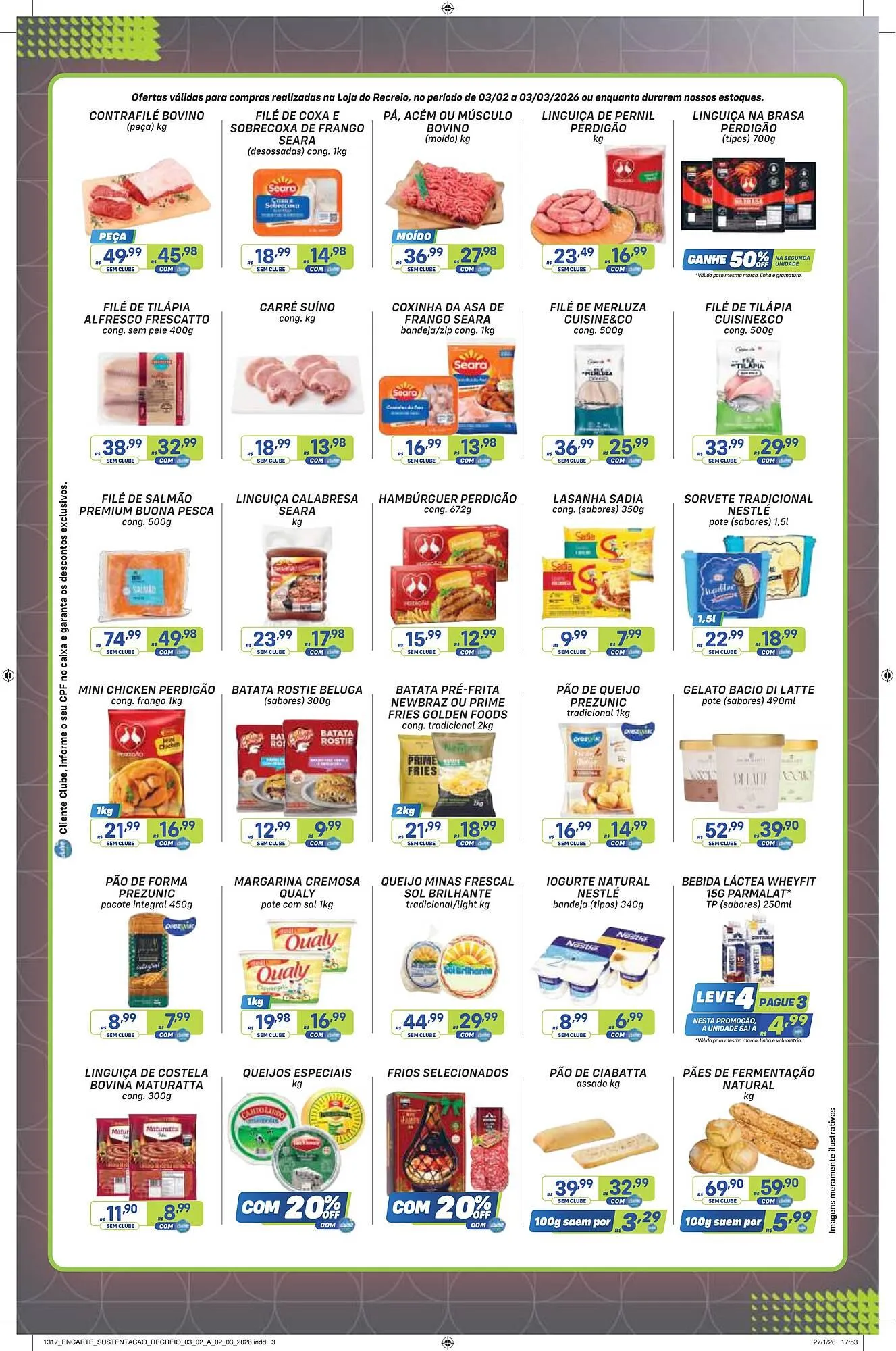 Encarte de Encarte Prezunic 3 de fevereiro até 3 de março 2026 - Pagina 3