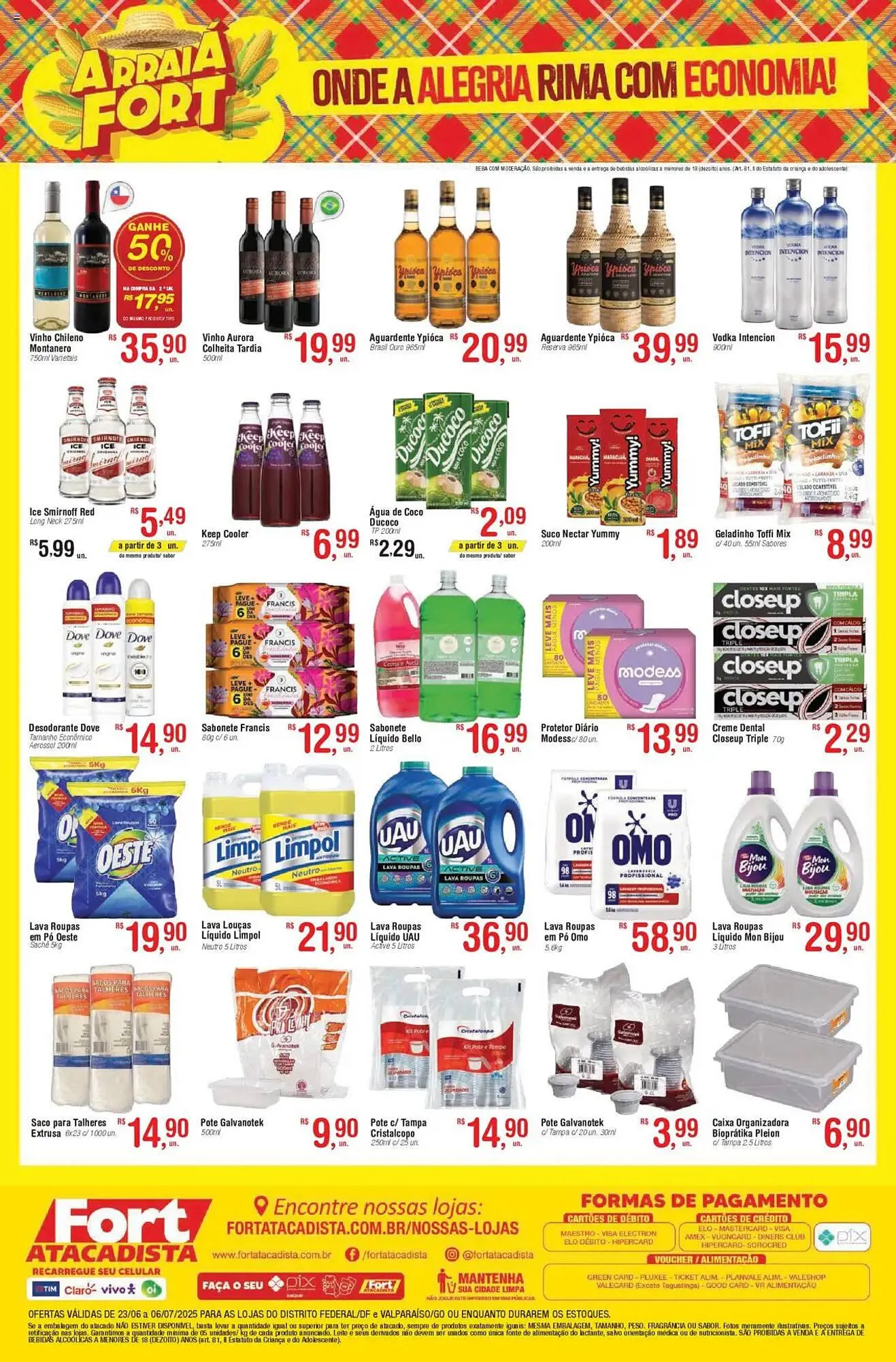 Encarte de Catálogo Fort Atacadista 23 de junho até 6 de julho 2025 - Pagina 4