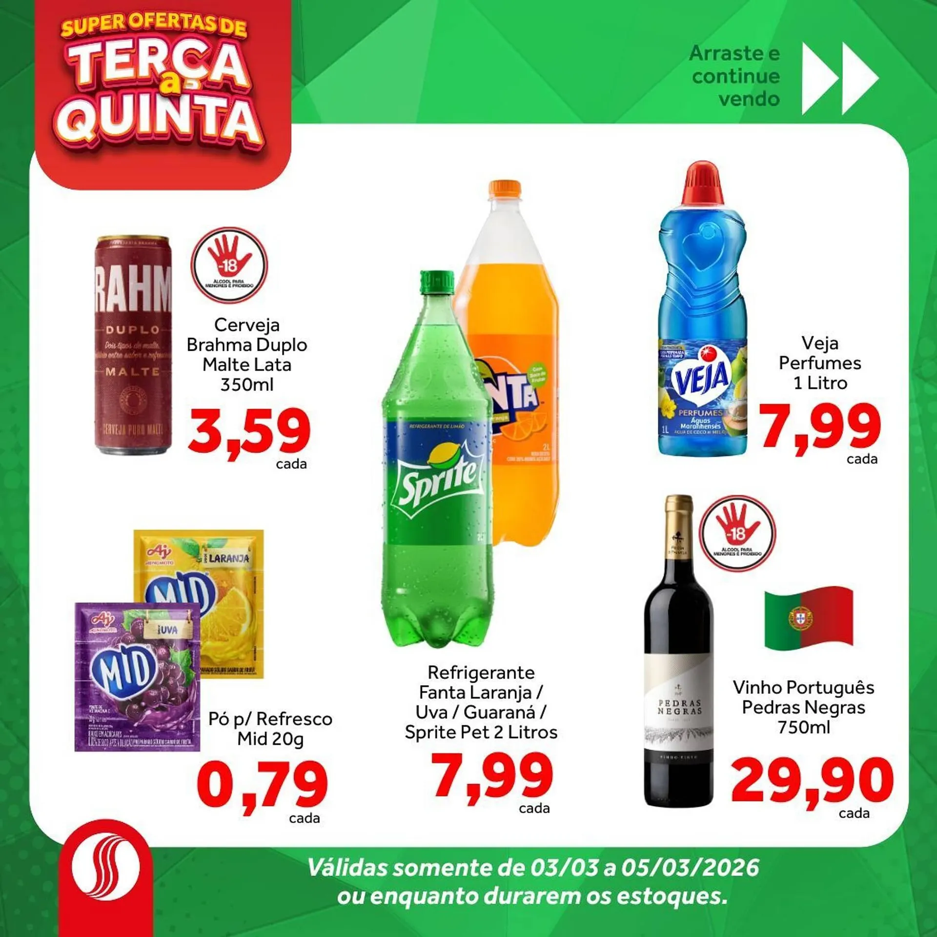 Encarte de Folheto Shibata Supermercados 2 de março até 5 de março 2026 - Pagina 5