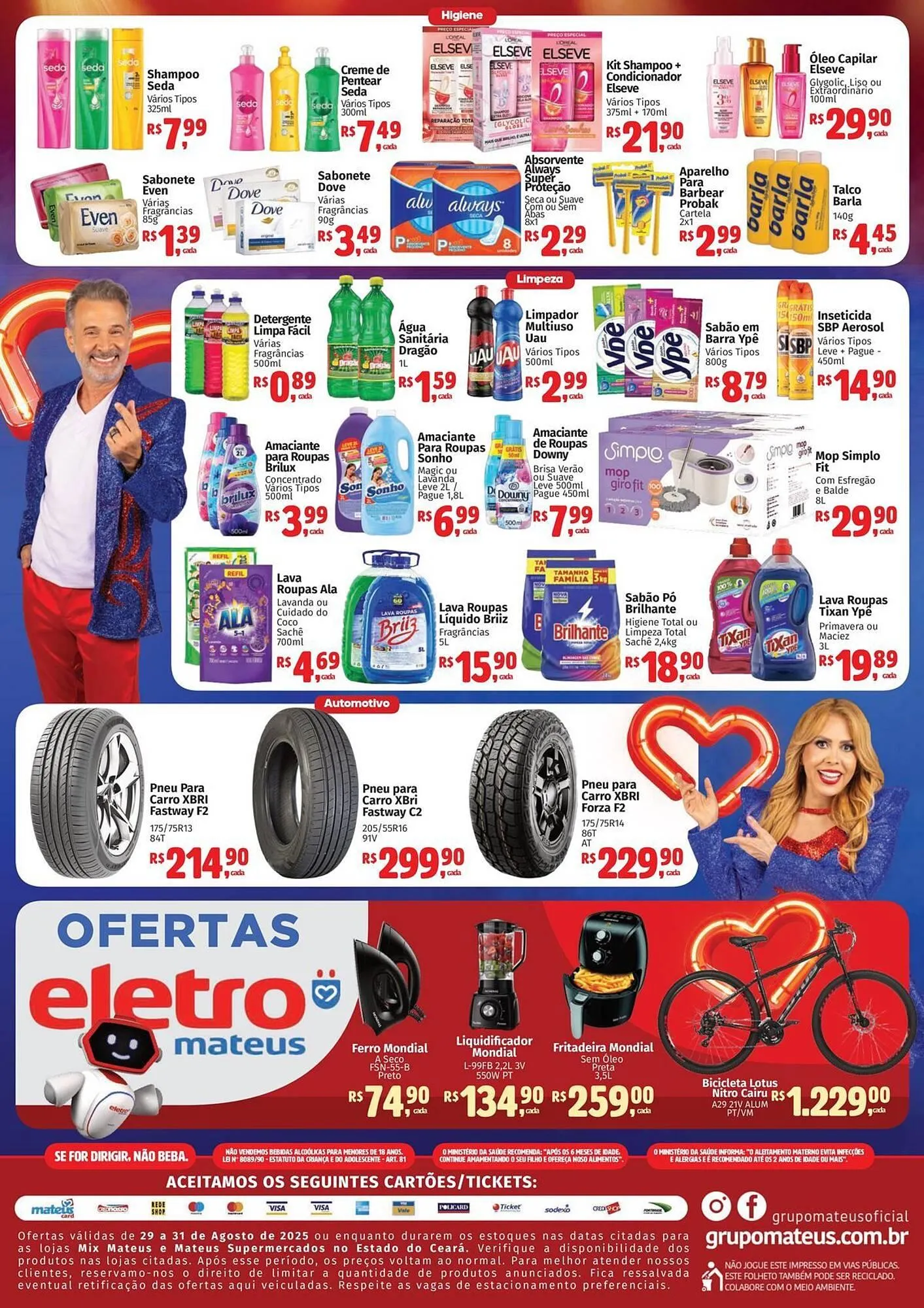 Encarte de Catálogo Supermercados Mateus 29 de agosto até 31 de agosto 2025 - Pagina 4