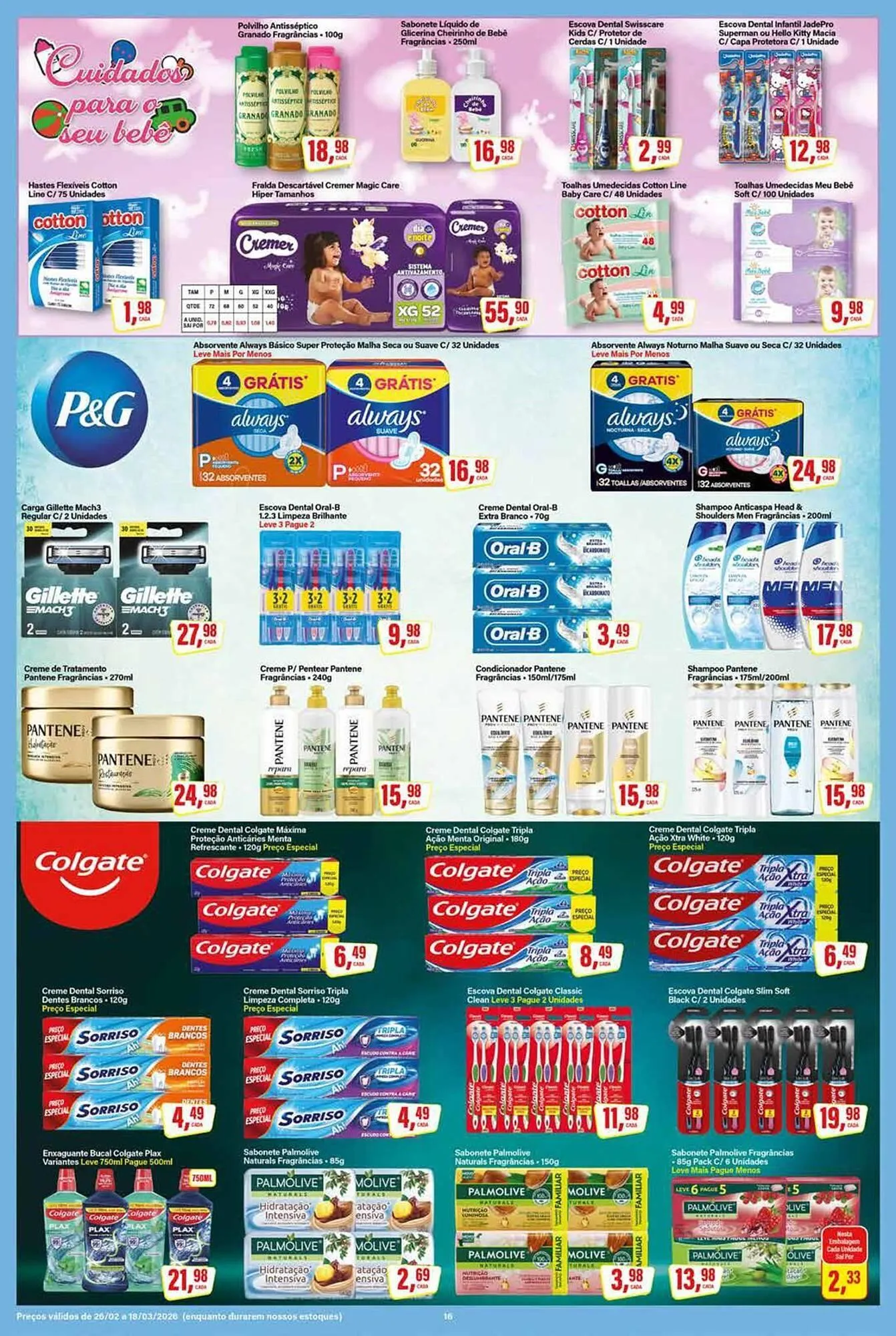 Encarte de Encarte Rede Supermarket 16 de março até 18 de março 2026 - Pagina 16