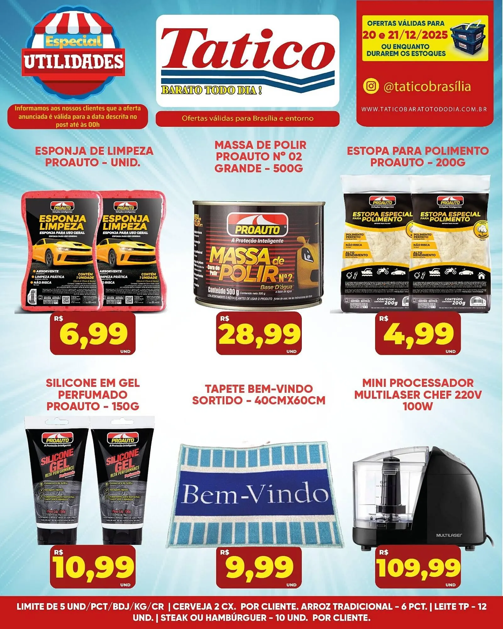 Encarte de Tabloide Tatico 20 de dezembro até 21 de dezembro 2025 - Pagina 3