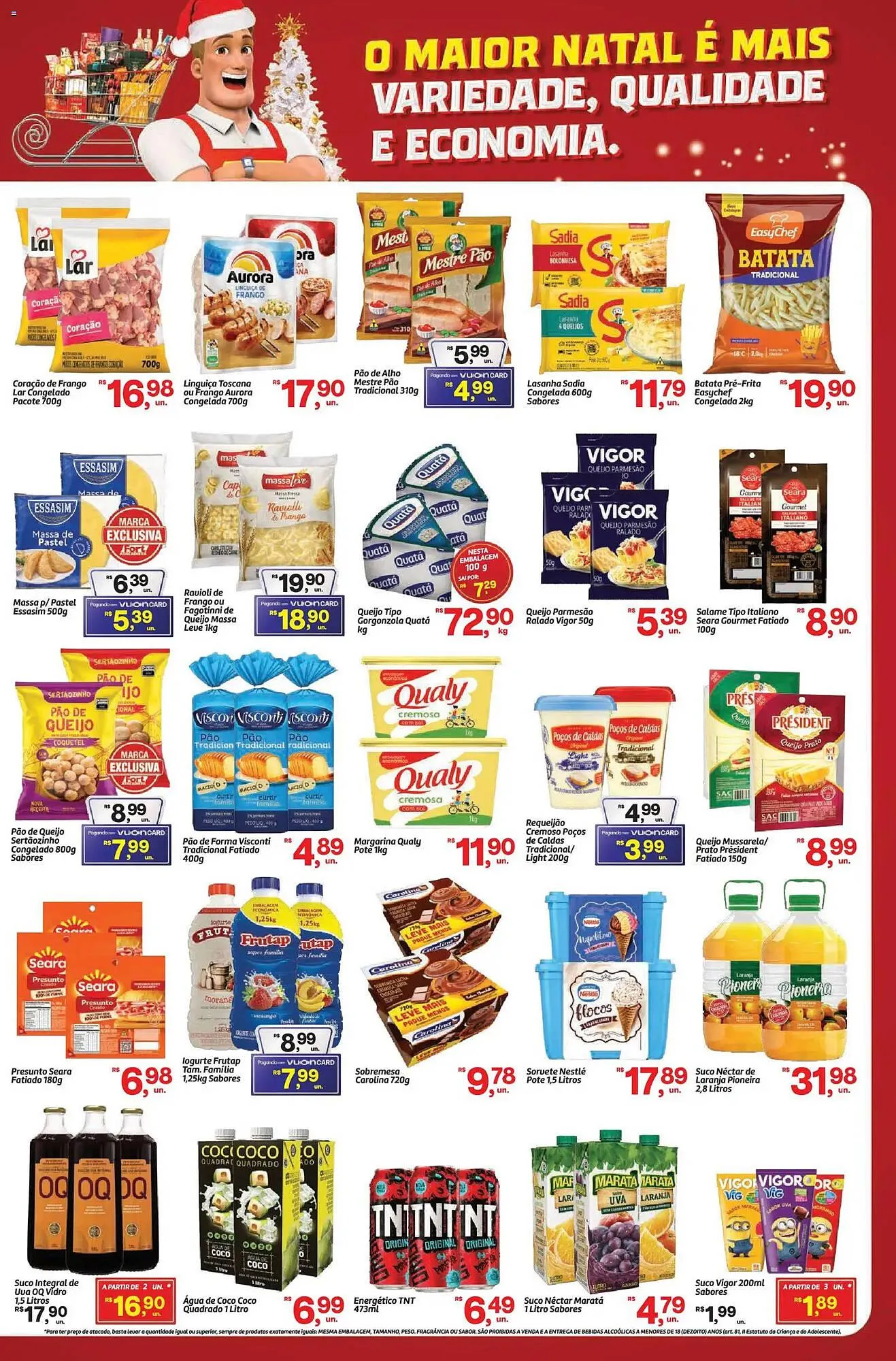 Encarte de Tabloide Fort Atacadista 22 de dezembro até 24 de dezembro 2025 - Pagina 3