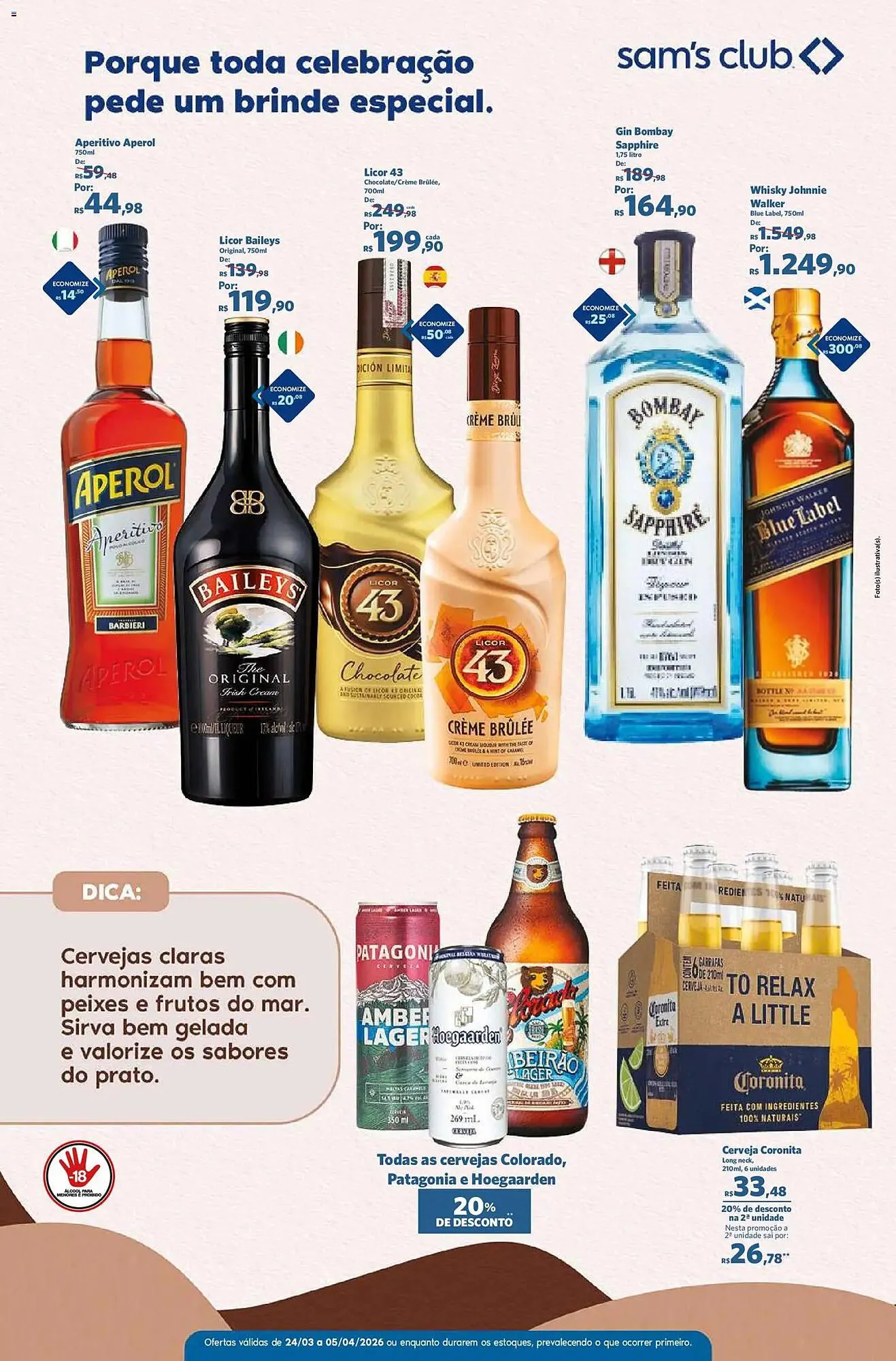 Encarte de Folheto Sam's Club 24 de março até 5 de abril 2026 - Pagina 10