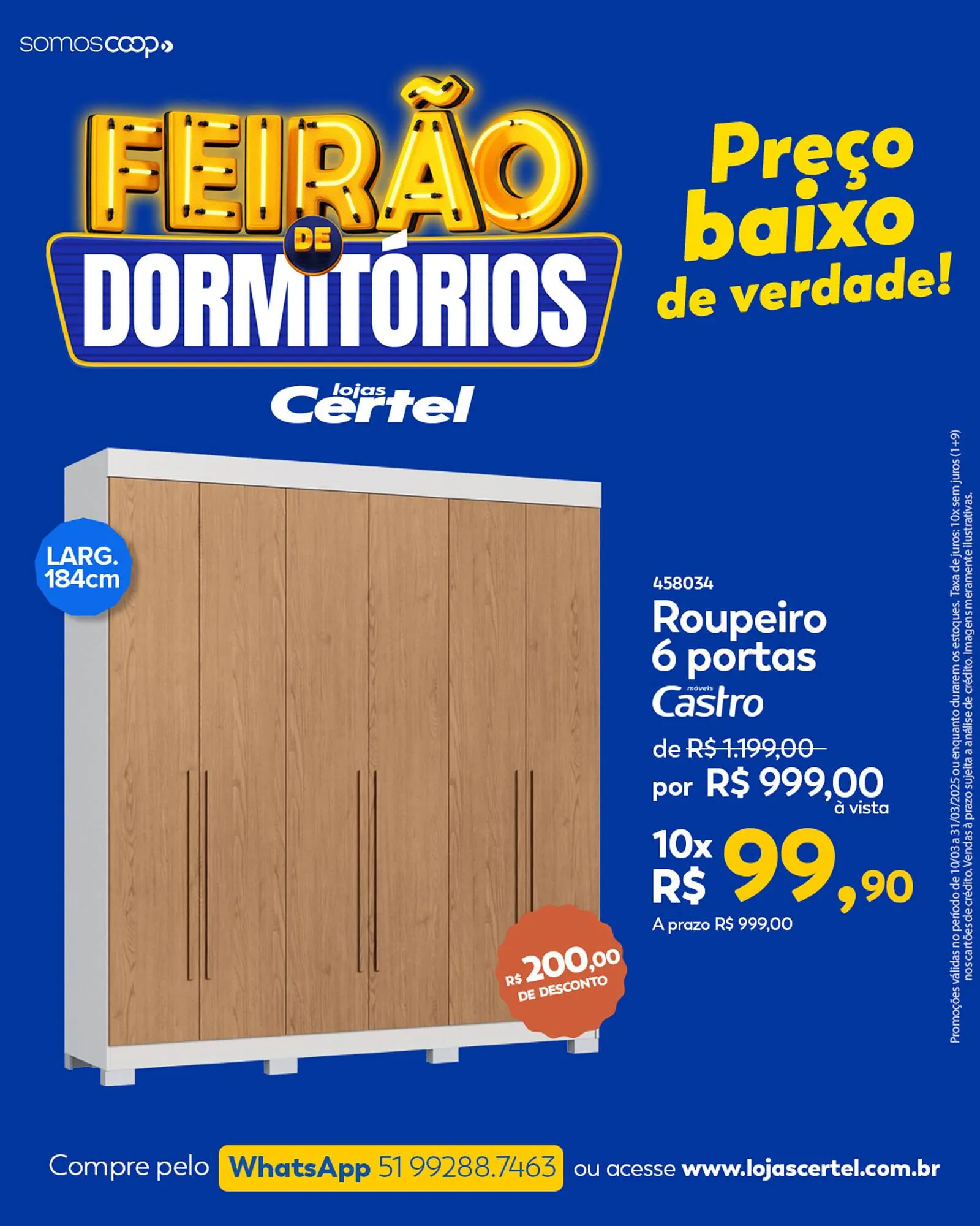 Encarte de Catálogo Lojas Certel 12 de março até 31 de março 2025 - Pagina 1