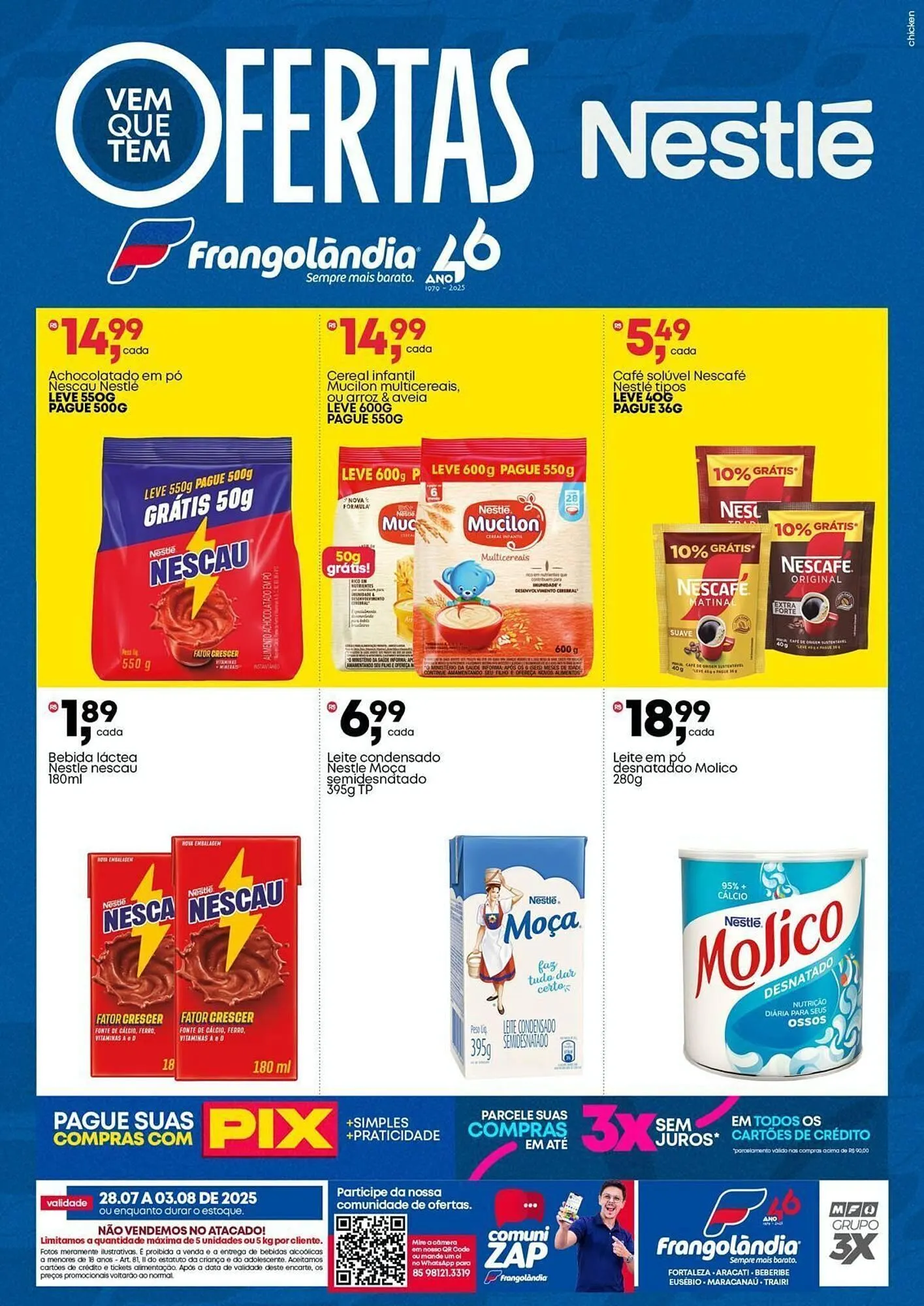 Encarte de Ofertas Frangolândia 28 de julho até 3 de agosto 2025 - Pagina 2