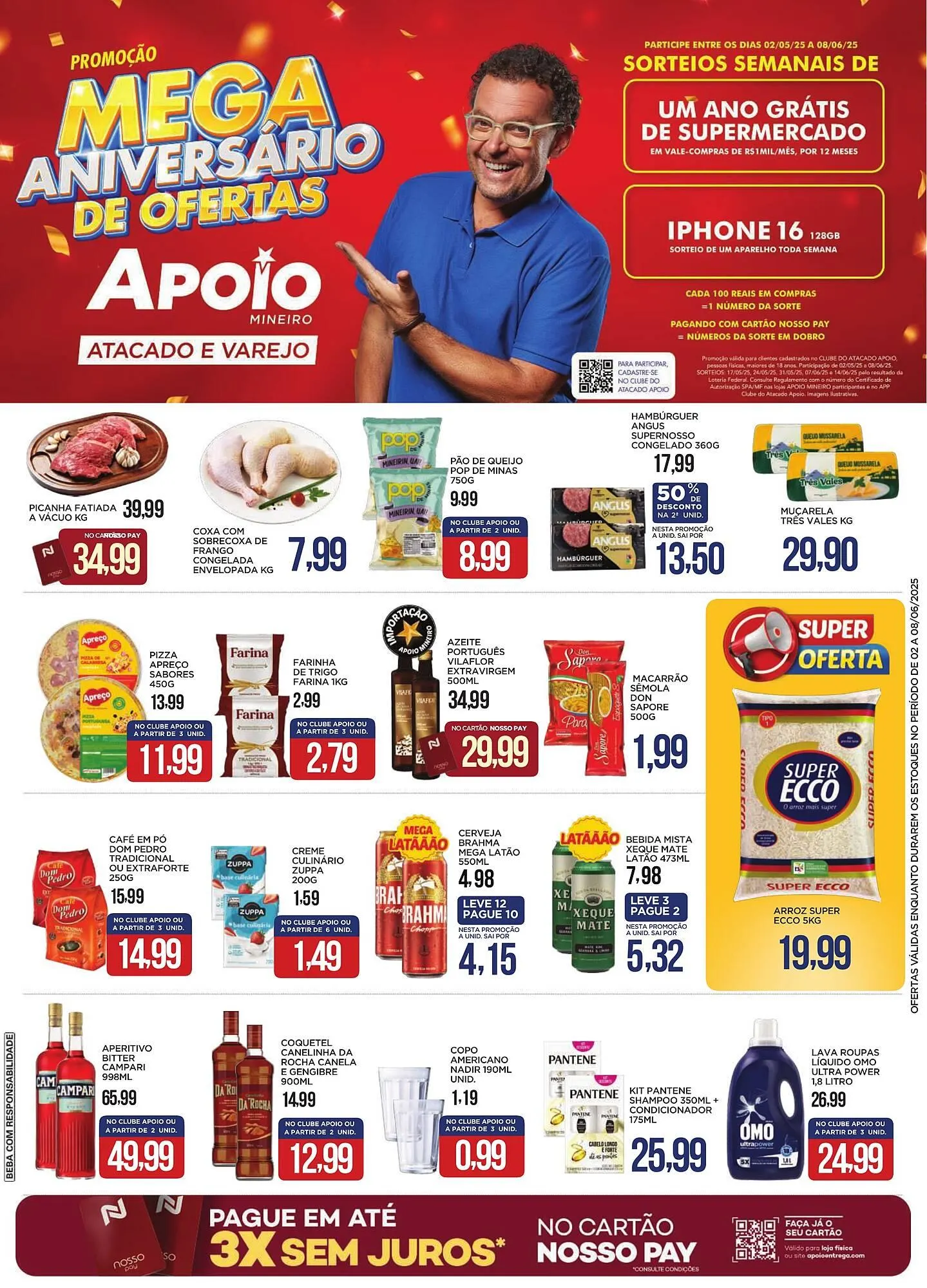Encarte de Catálogo Apoio Mineiro 2 de junho até 8 de junho 2025 - Pagina 1