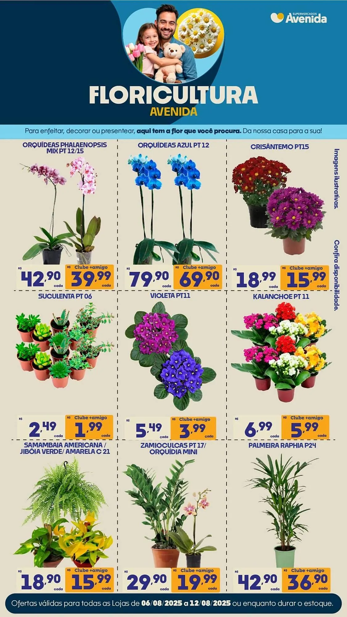 Encarte de Catálogo Supermercados Avenida 6 de agosto até 12 de agosto 2025 - Pagina 1