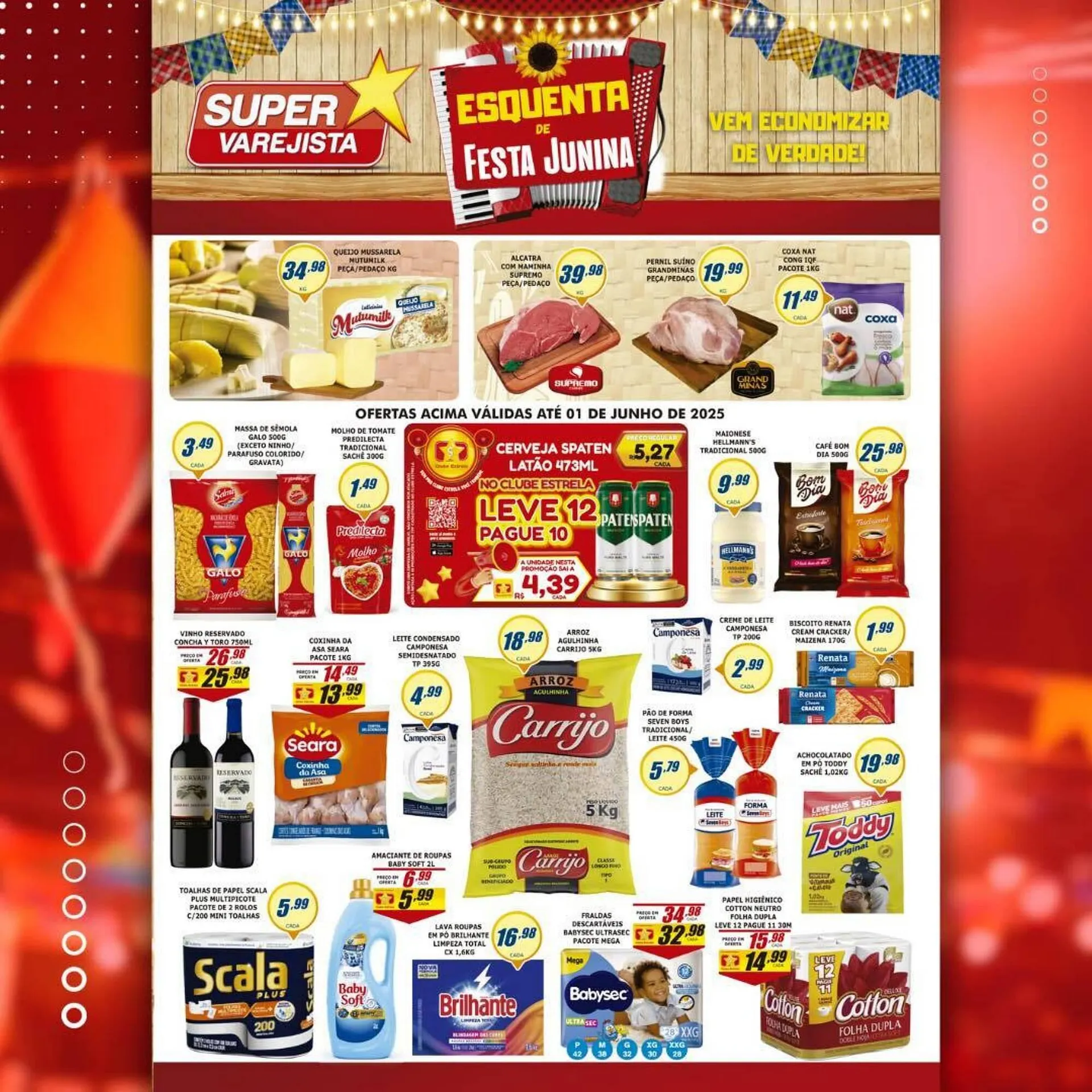 Encarte de Catálogo Super Varejista 3 de junho até 15 de junho 2025 - Pagina 1