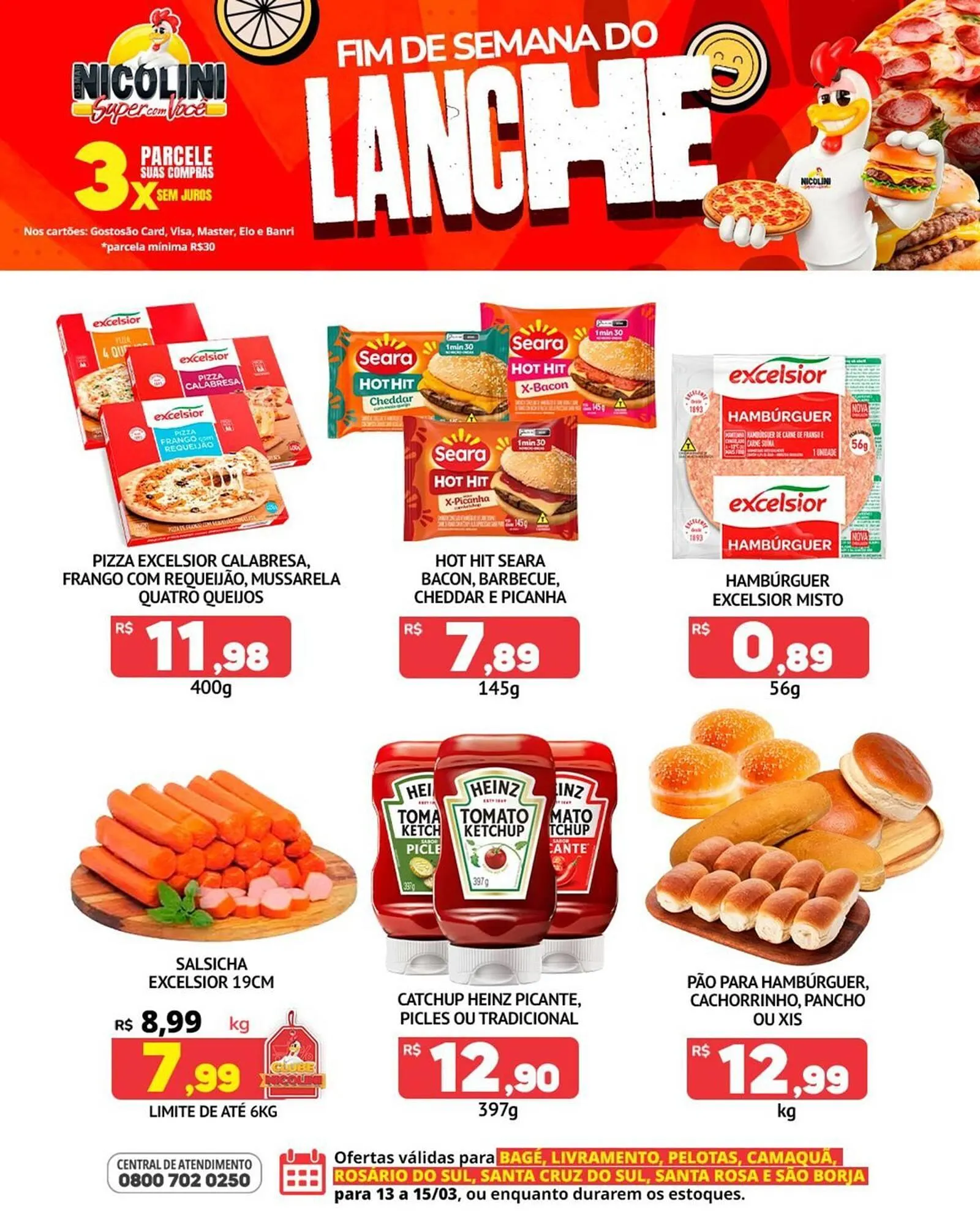Encarte de Catálogo Super Nicolini 13 de março até 15 de março 2026 - Pagina 1