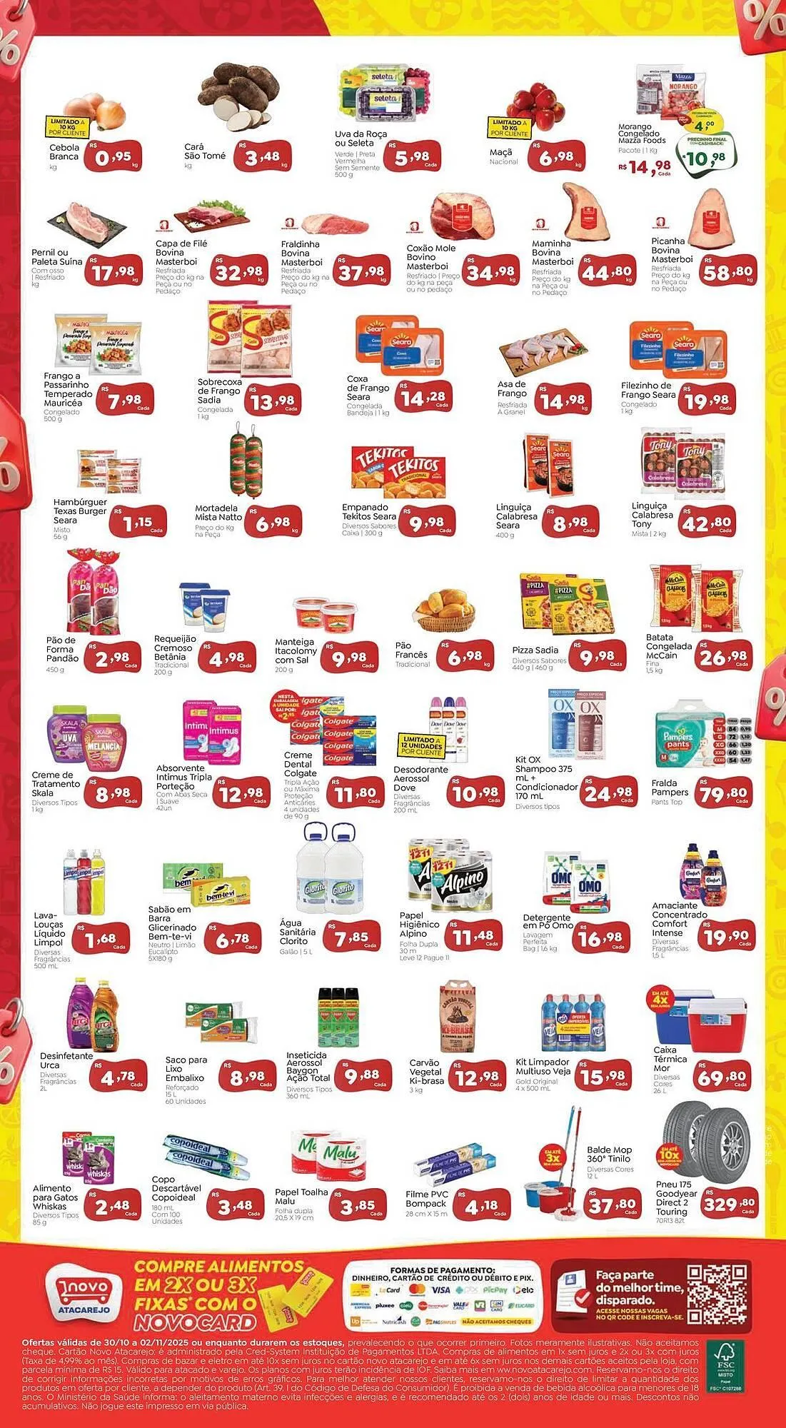 Encarte de Folheto Novo Atacarejo 30 de outubro até 3 de novembro 2025 - Pagina 2