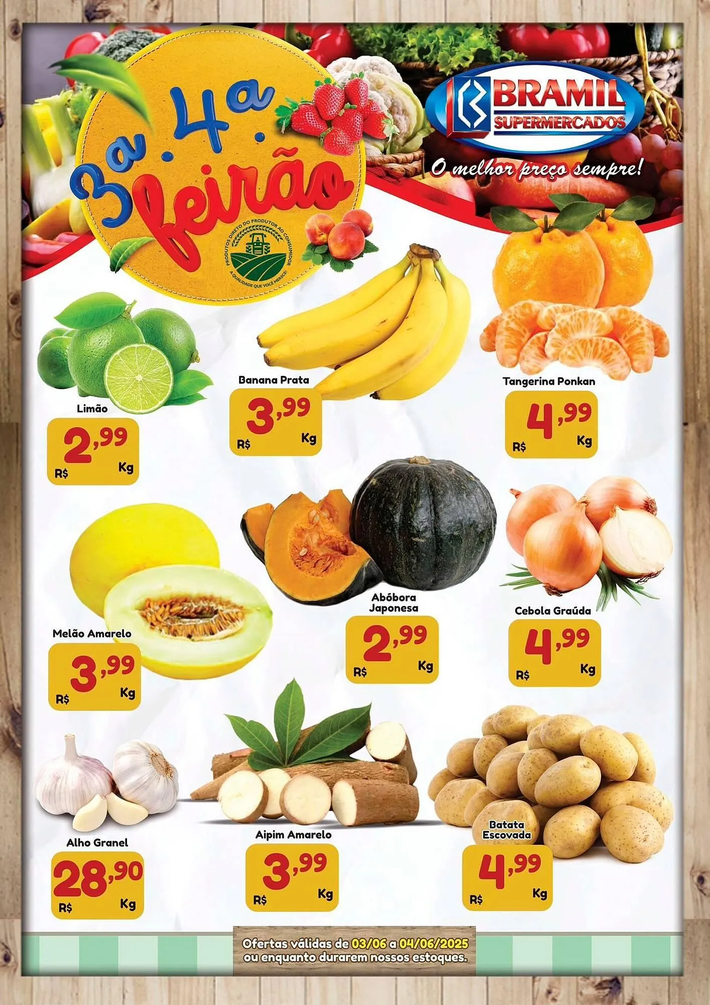 Encarte de Catálogo Bramil Supermercados 3 de junho até 4 de junho 2025 - Pagina 1