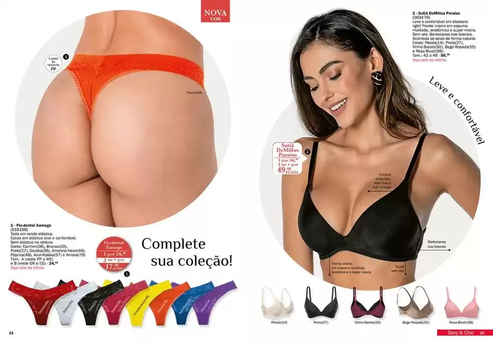 Encarte de DeMillus Campanha 19-01 / 2025 21 de outubro até 31 de março 2025 - Pagina 3