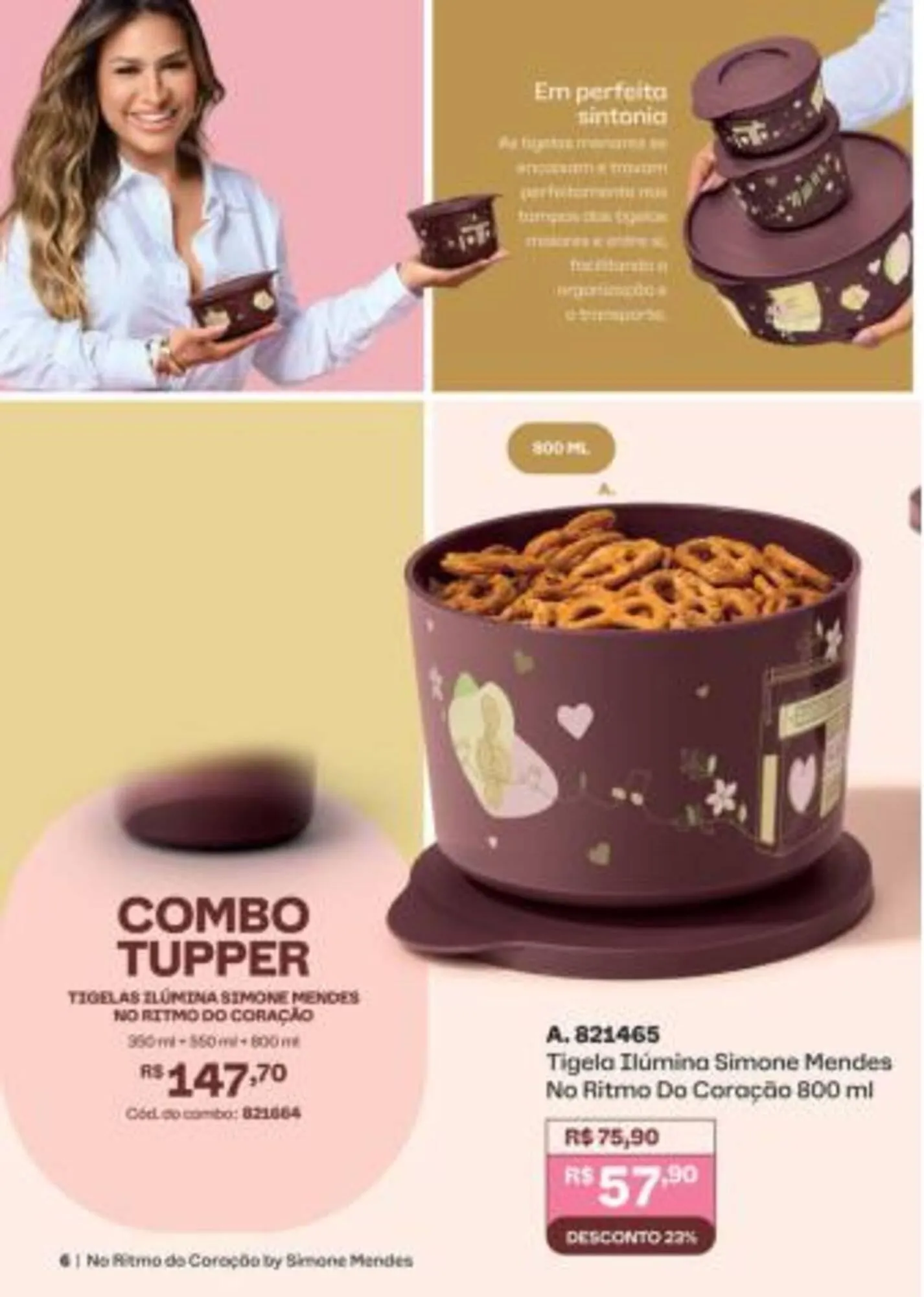 Encarte de Catálogo Tupperware 8 de maio até 30 de junho 2026 - Pagina 6