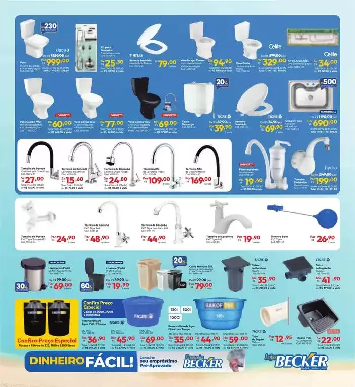 Encarte de Lojas Becker Tablóide de Ofertas 3 de fevereiro até 28 de fevereiro 2025 - Pagina 9