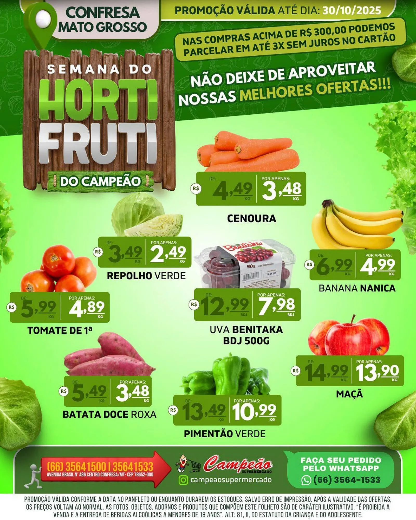 Encarte de Encarte Supermercados Campeão 29 de outubro até 3 de novembro 2025 - Pagina 3