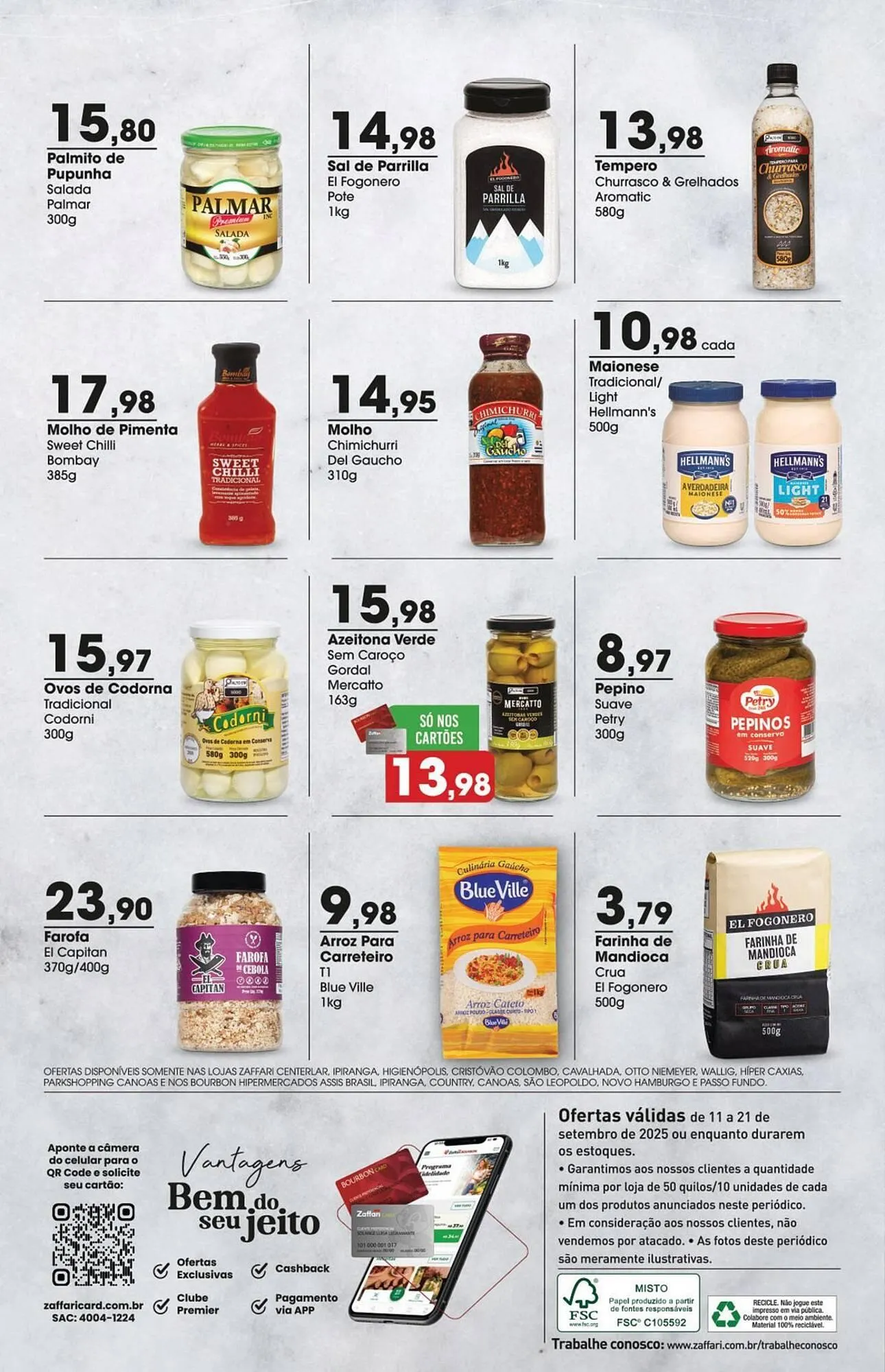 Encarte de Encarte Zaffari 11 de setembro até 21 de setembro 2025 - Pagina 6