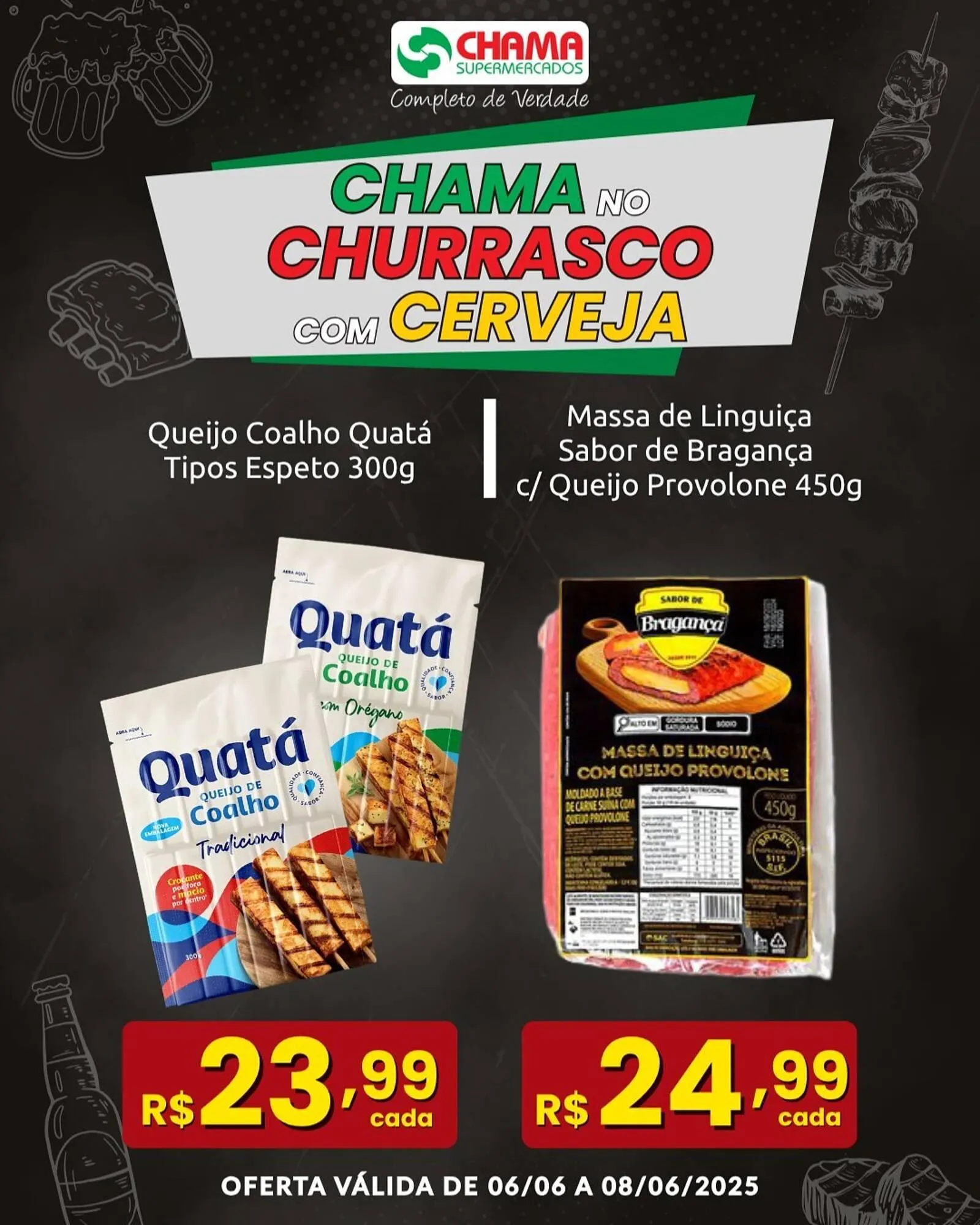Encarte de Catálogo Chama Supermercados 6 de junho até 8 de junho 2025 - Pagina 5