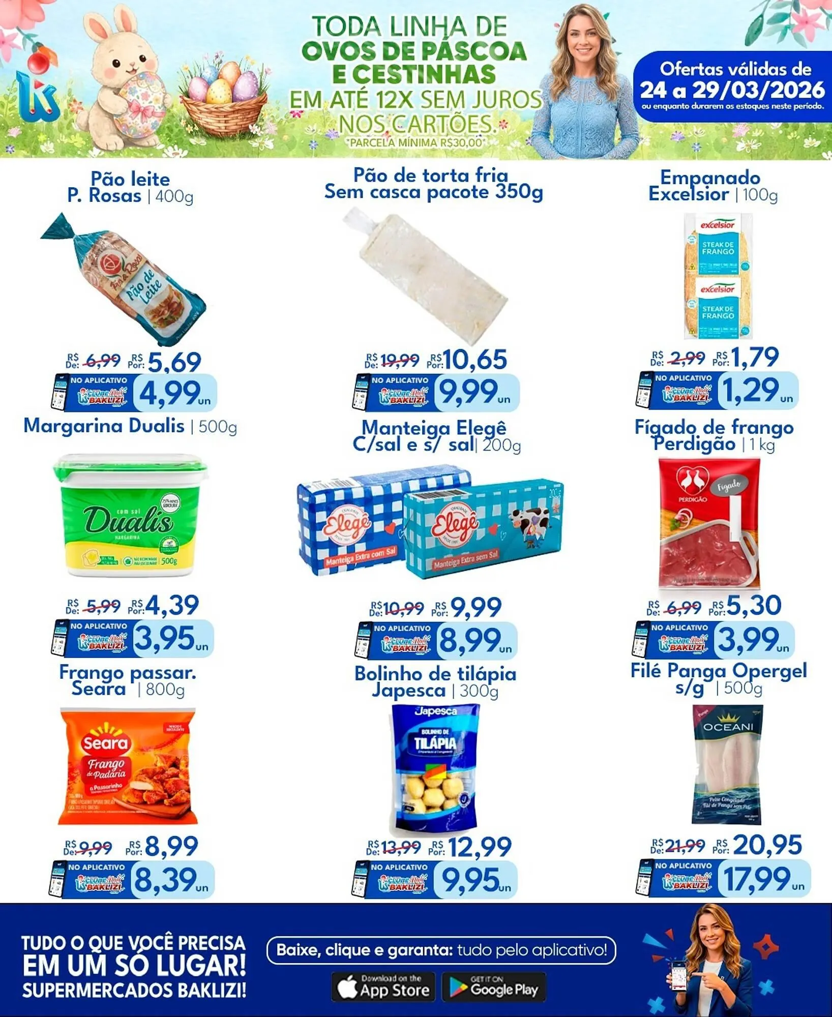 Encarte de Catálogo Supermercados Baklizi 25 de março até 29 de março 2026 - Pagina 1