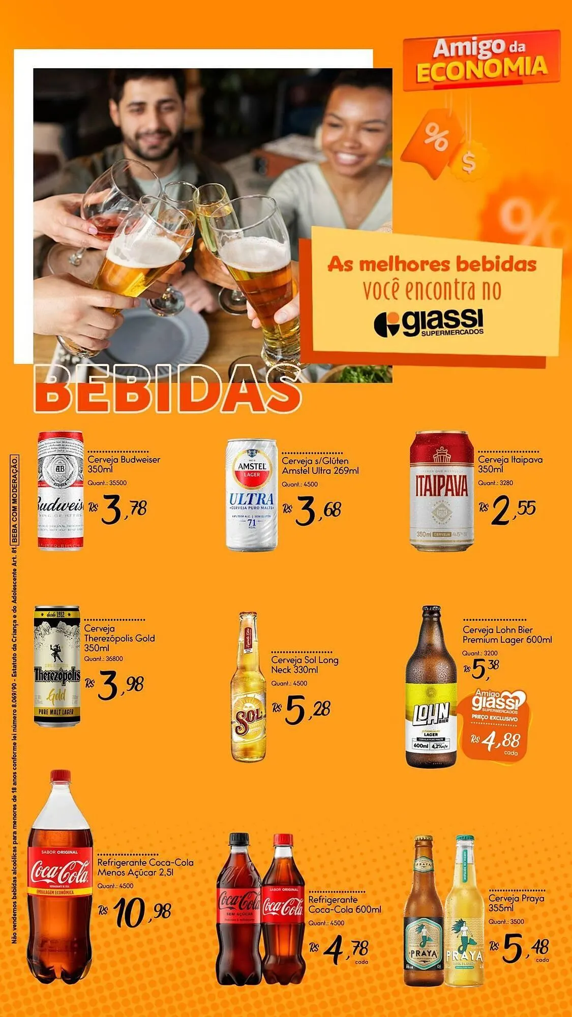 Encarte de Catálogo Giassi Supermercados 11 de agosto até 14 de agosto 2025 - Pagina 2
