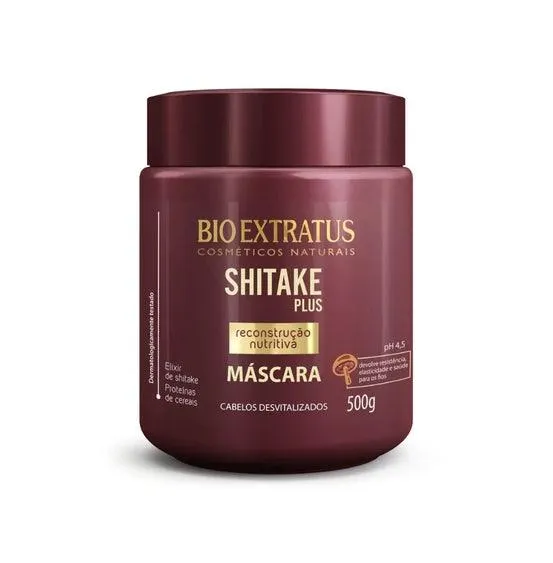 Máscara De Tratamento Bio Extratus Elixir De Shitake Plus 500g