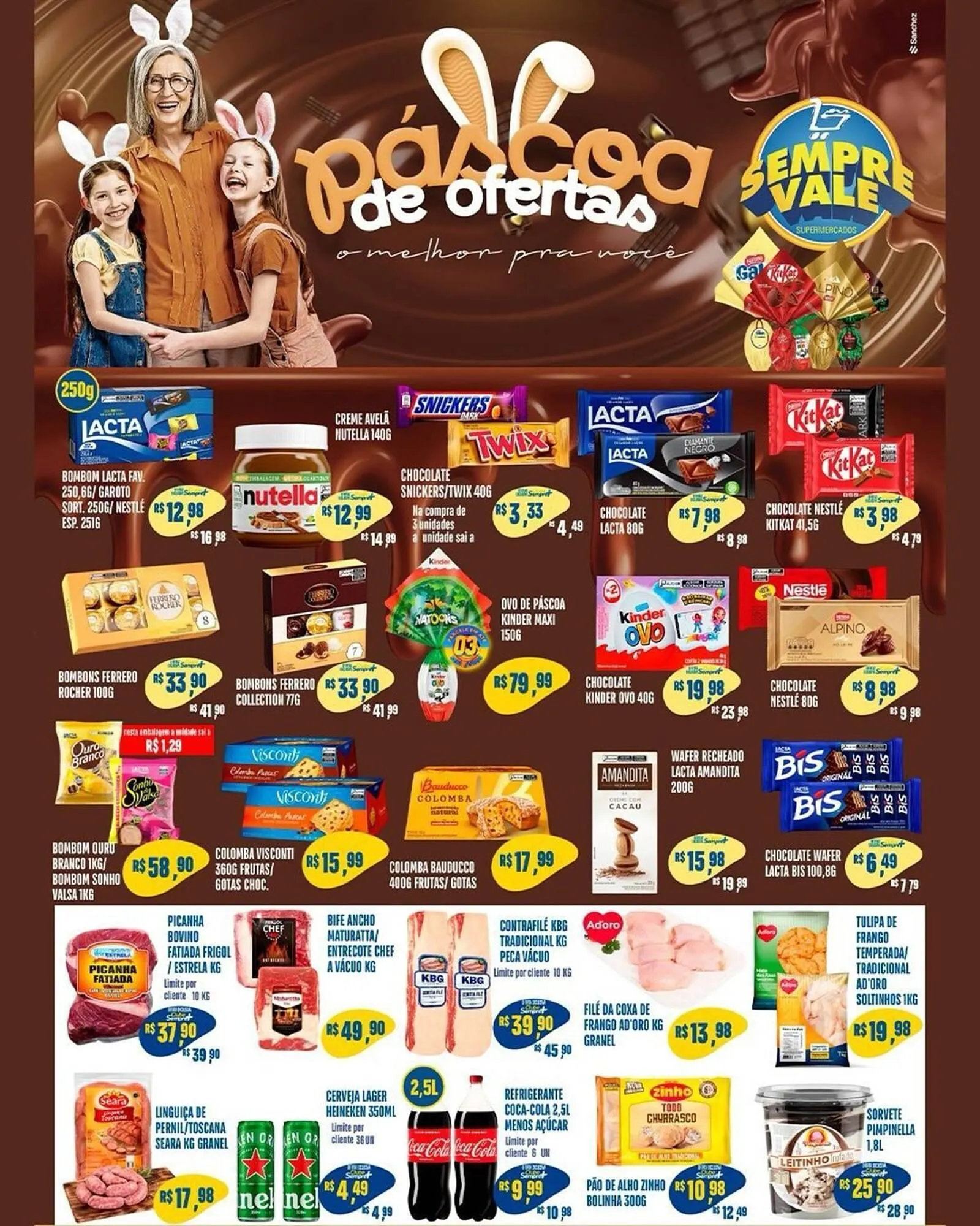 Encarte de Catálogo Sempre Vale Supermercados 3 de abril até 6 de abril 2026 - Pagina 7